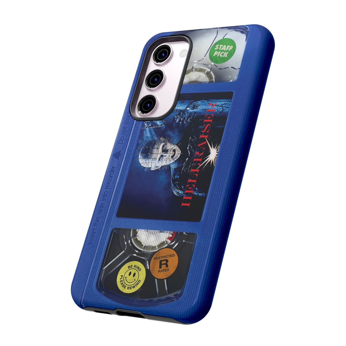 Hellraiser Blue Limited Edition Impact Resistant VHS Phone Case