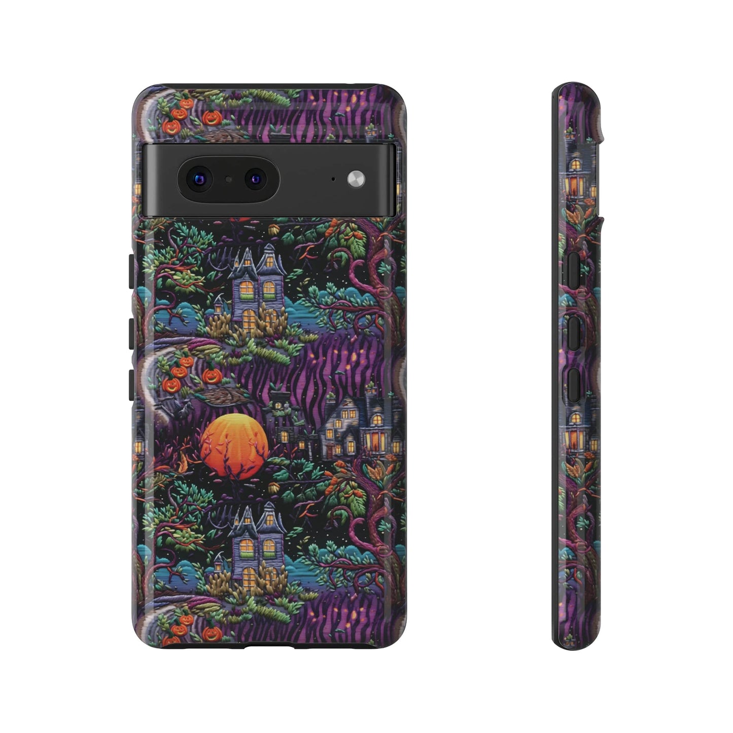 Spooky House Impact Resistant Phone Case