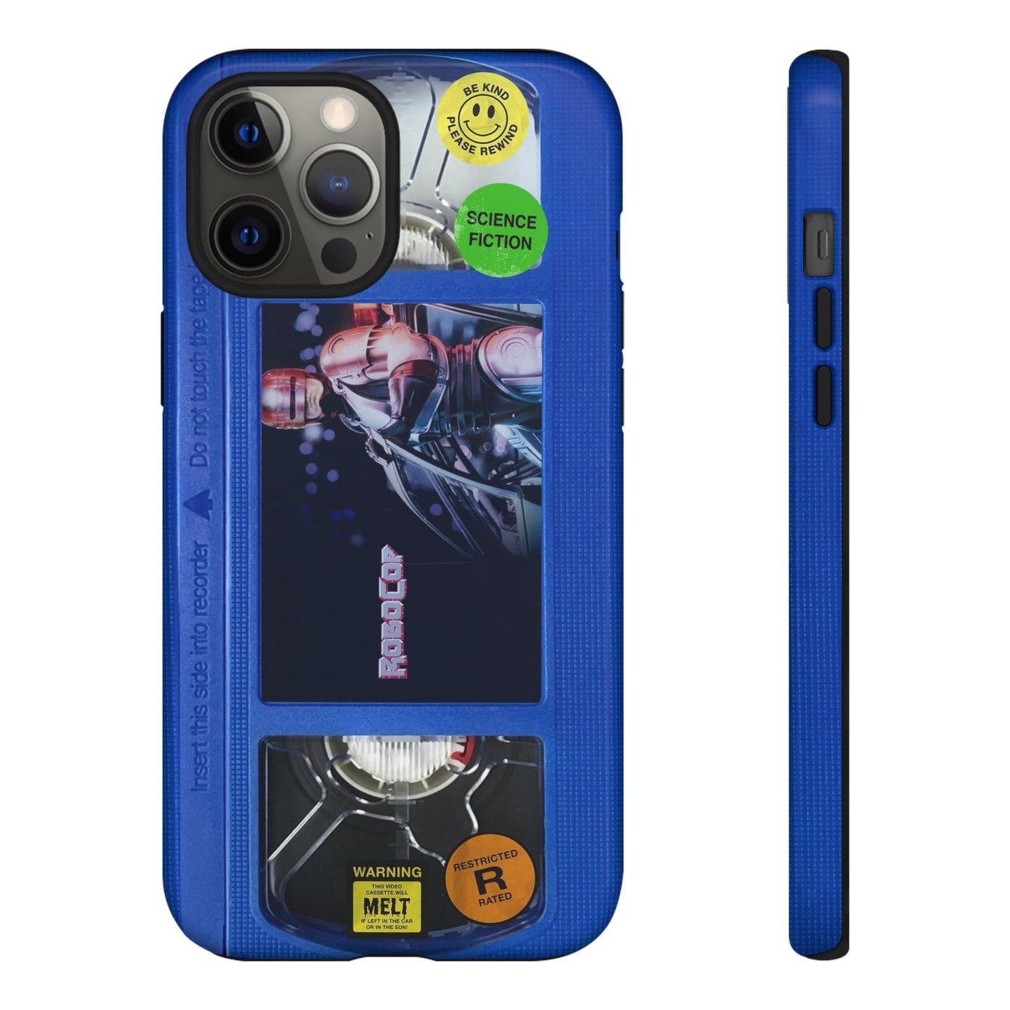 Robo cop Blue Edition VHS Phone Case
