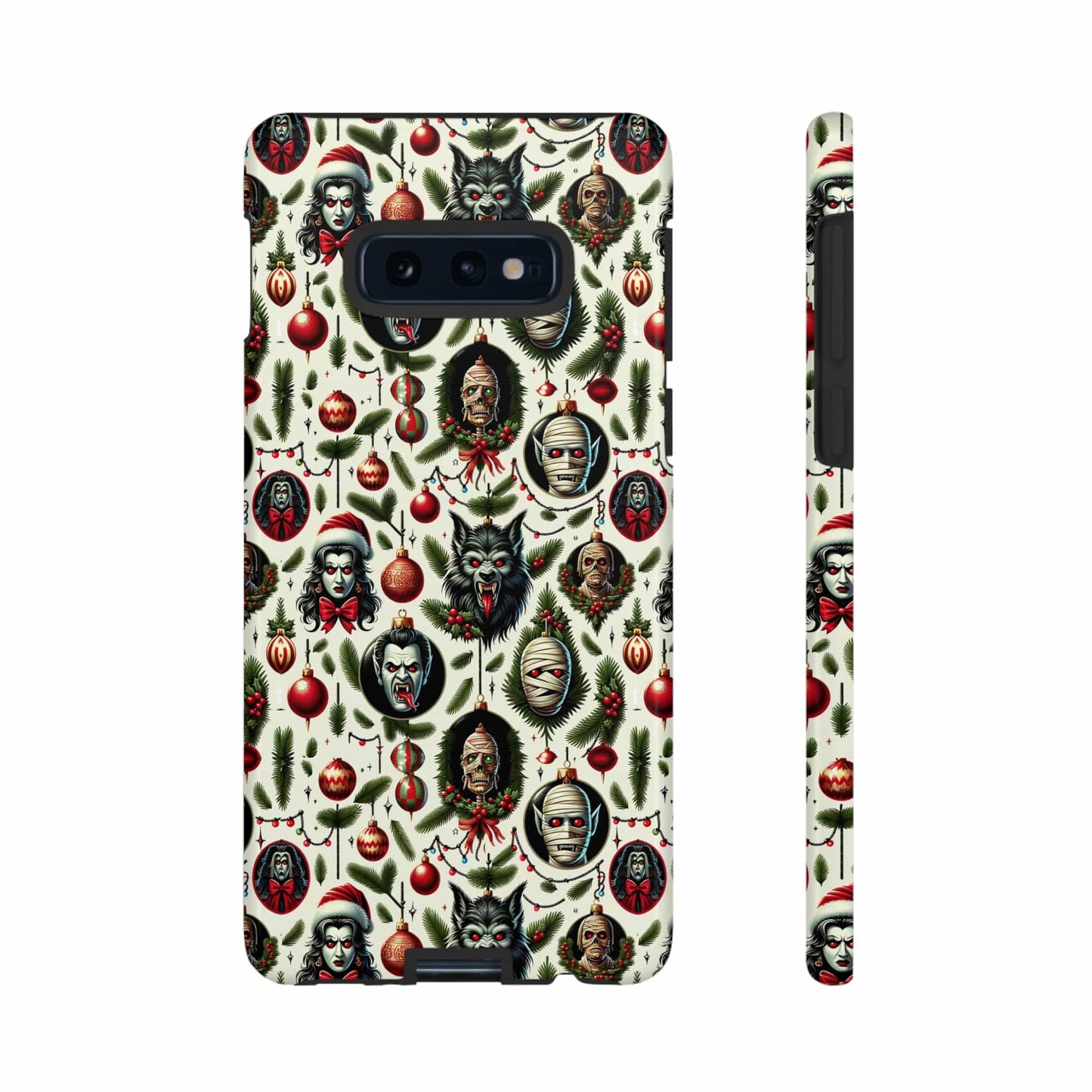 Horror Ornaments Impact Resistant Phone Case
