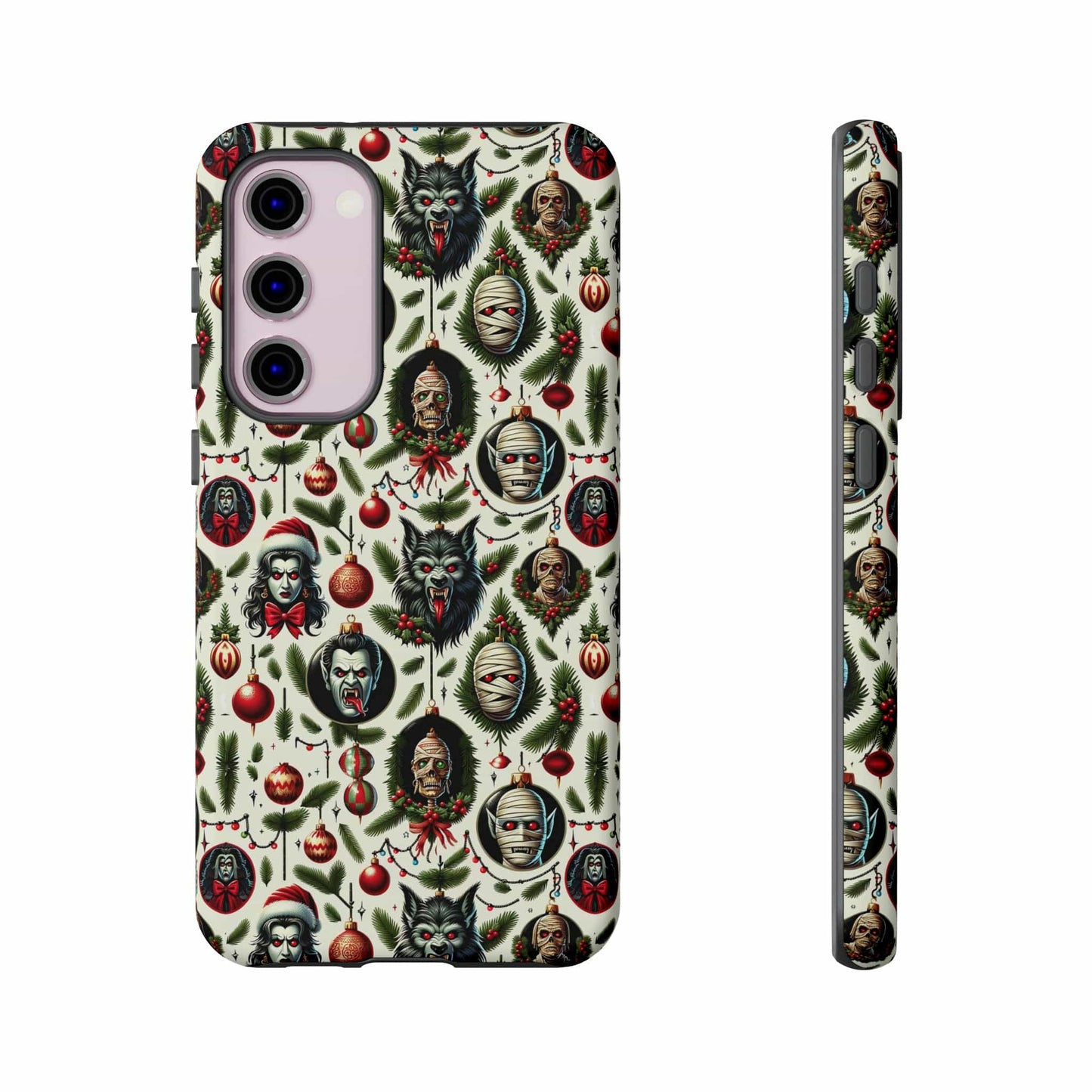 Horror Ornaments Impact Resistant Phone Case