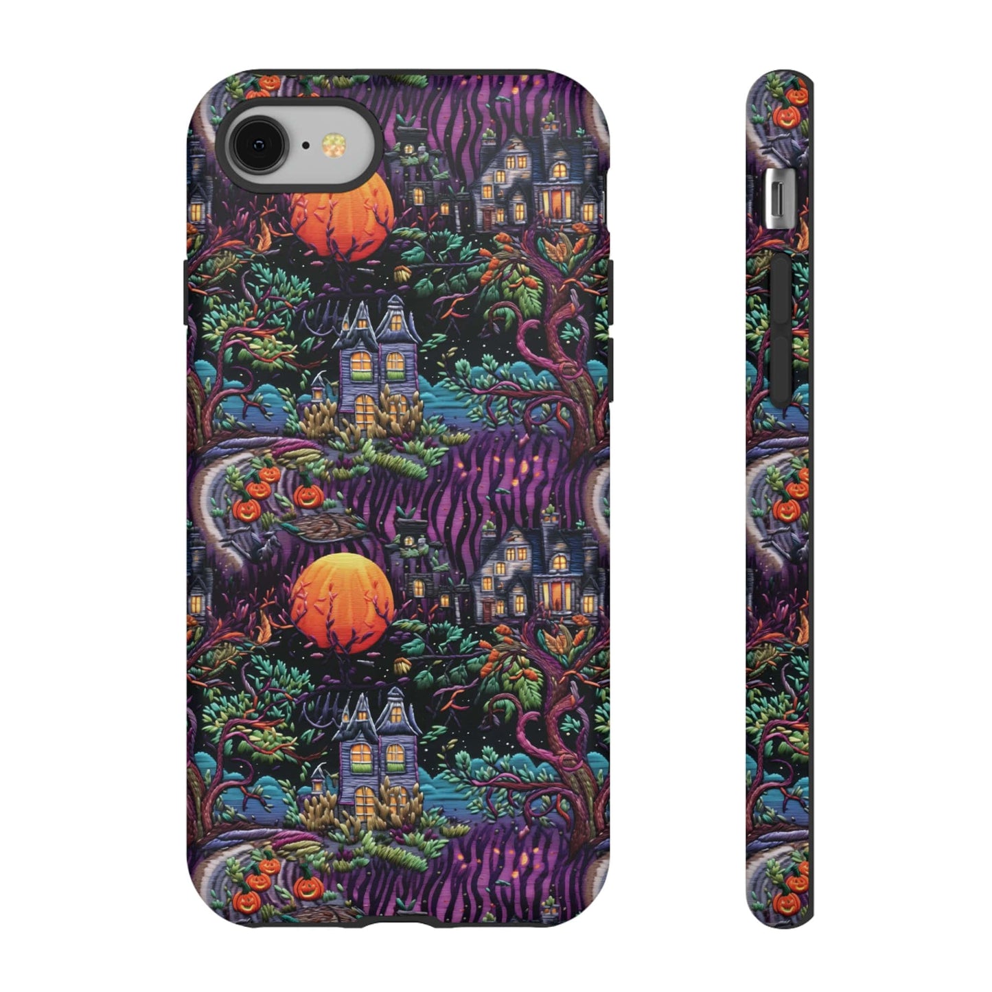Spooky House Impact Resistant Phone Case