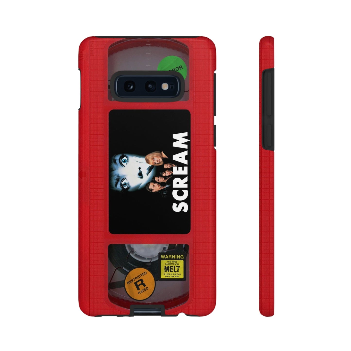 Scream Red Limited Edition Impact Resistant VHS Phone Case