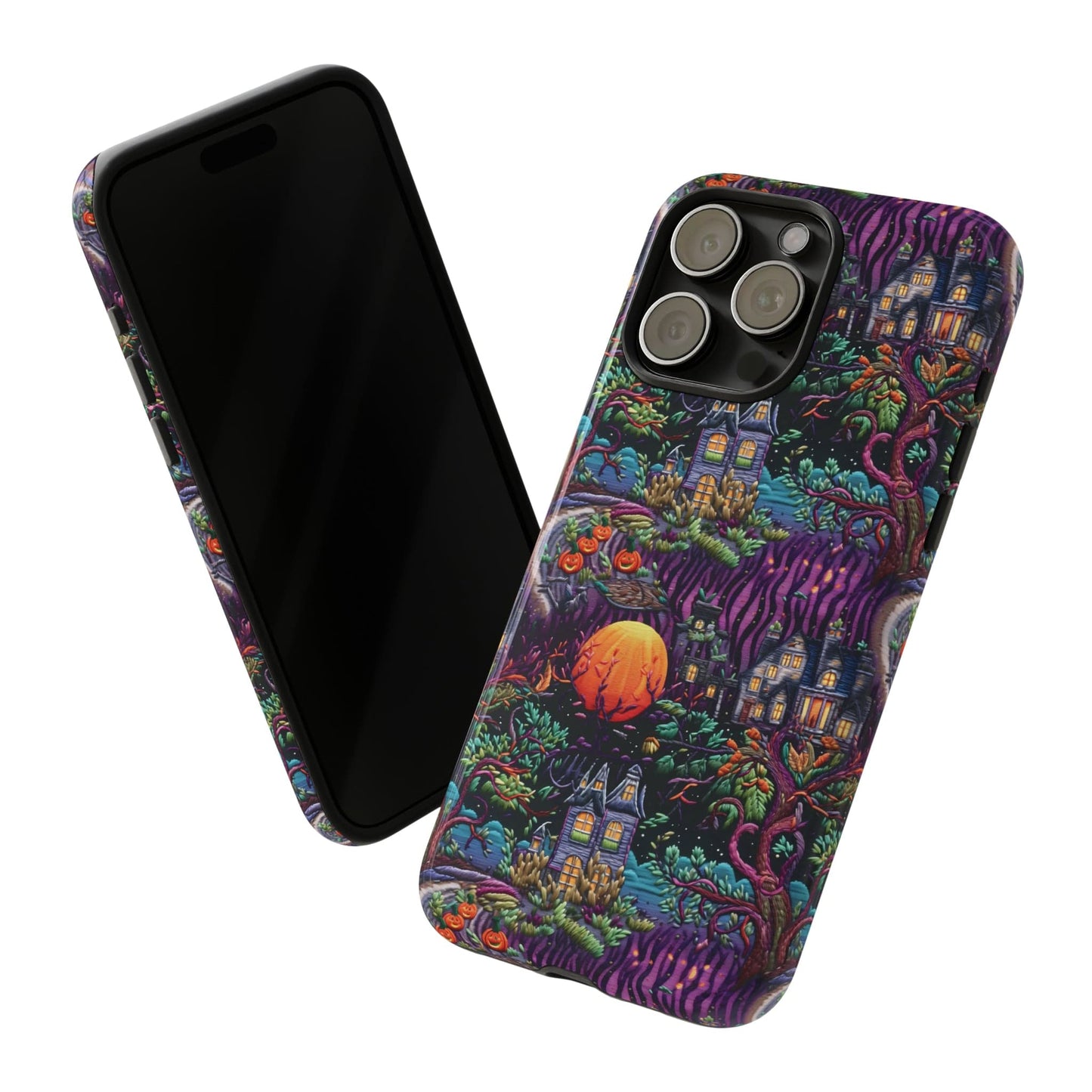 Spooky House Impact Resistant Phone Case