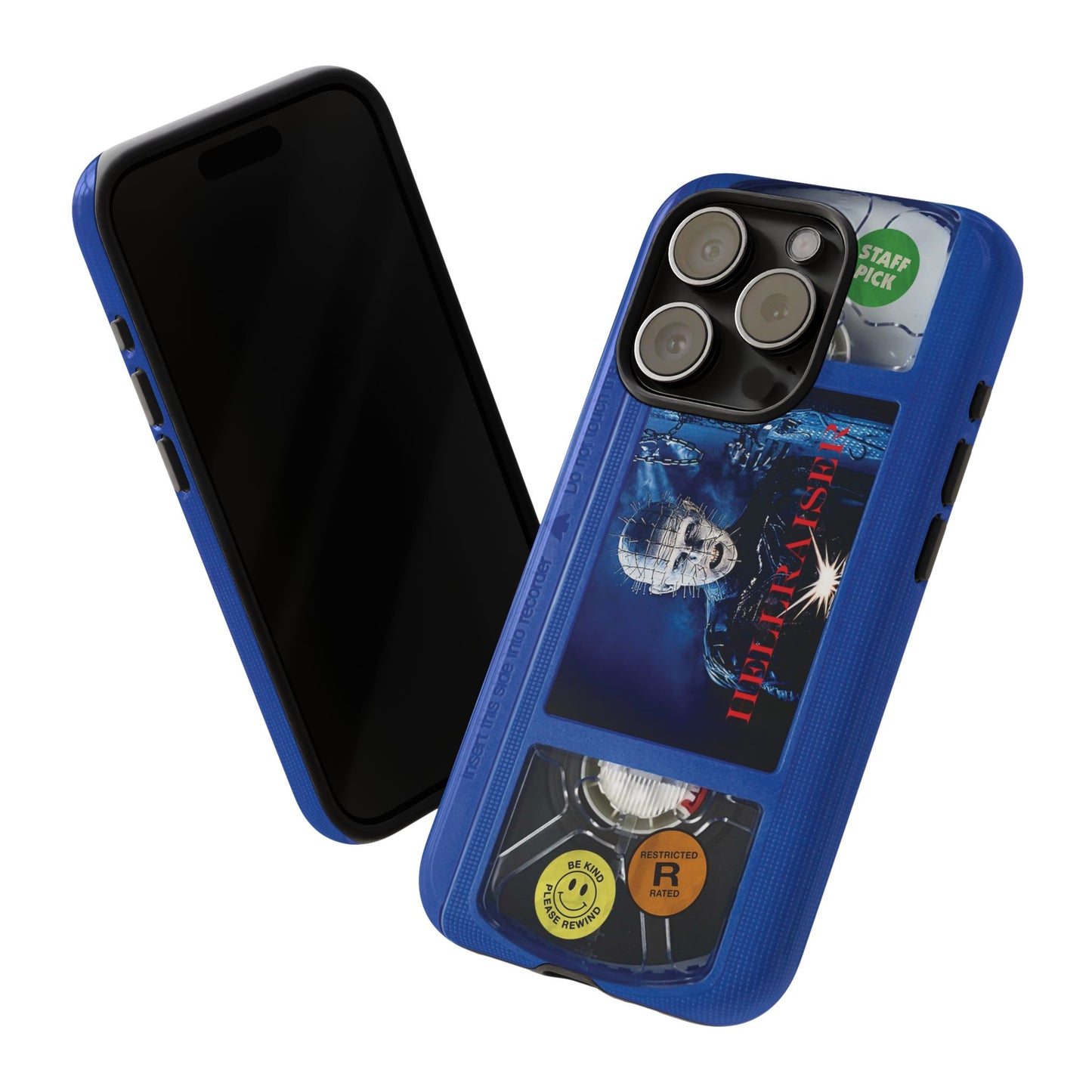 Hellraiser Blue Limited Edition Impact Resistant VHS Phone Case