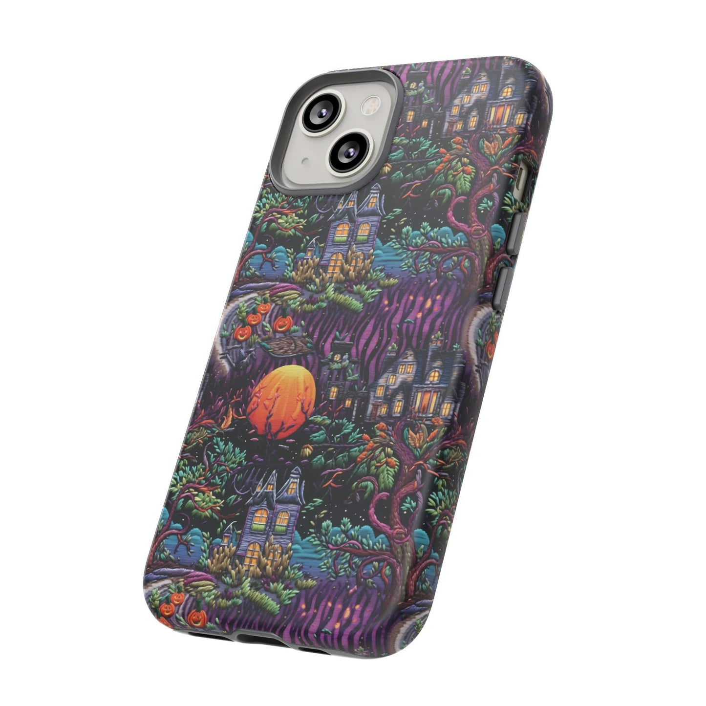 Spooky House Impact Resistant Phone Case