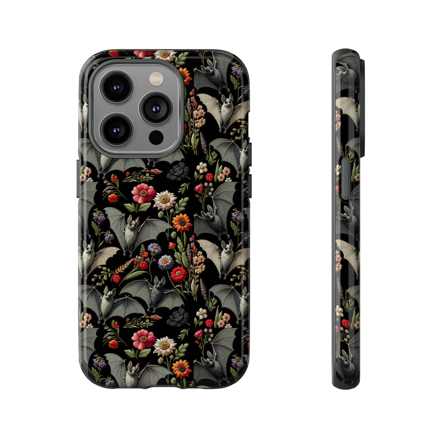 Nocturnal Pollinators Impact Resistant Phone Case