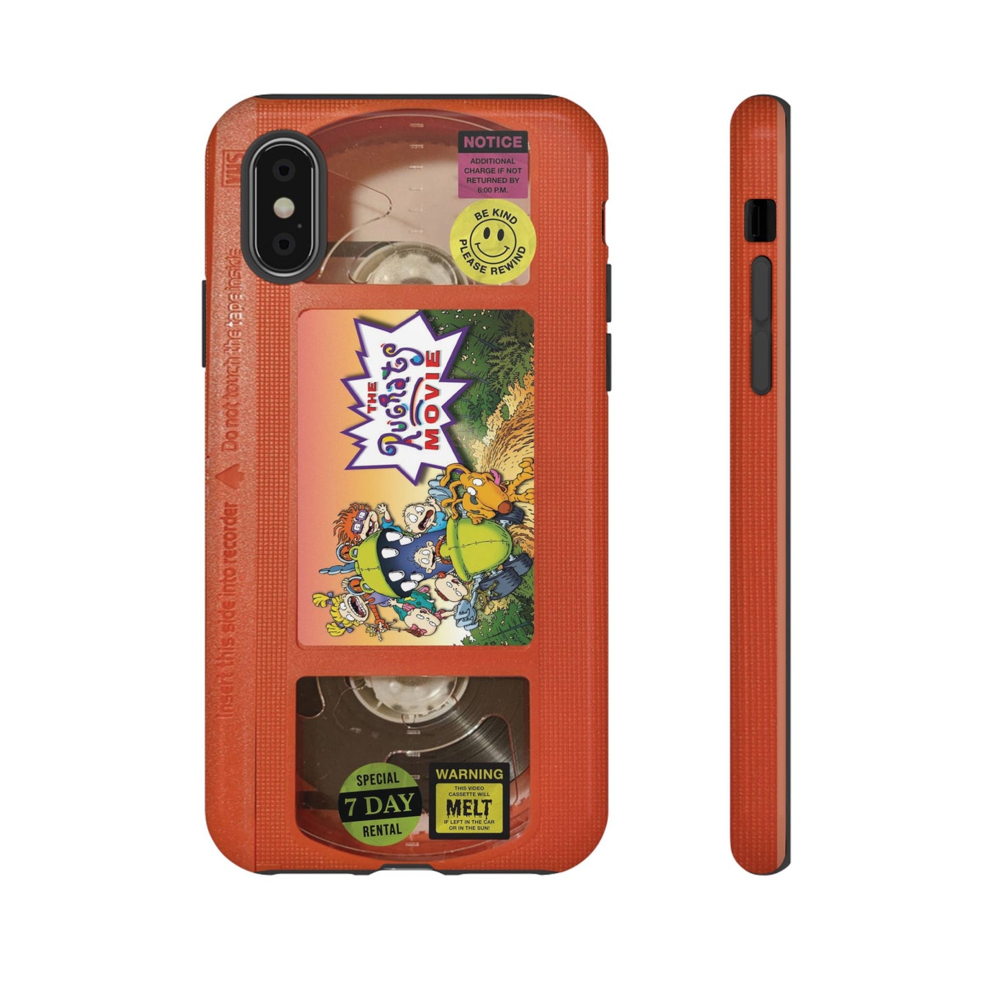 Rugrats Orange Edition VHS Phone Case