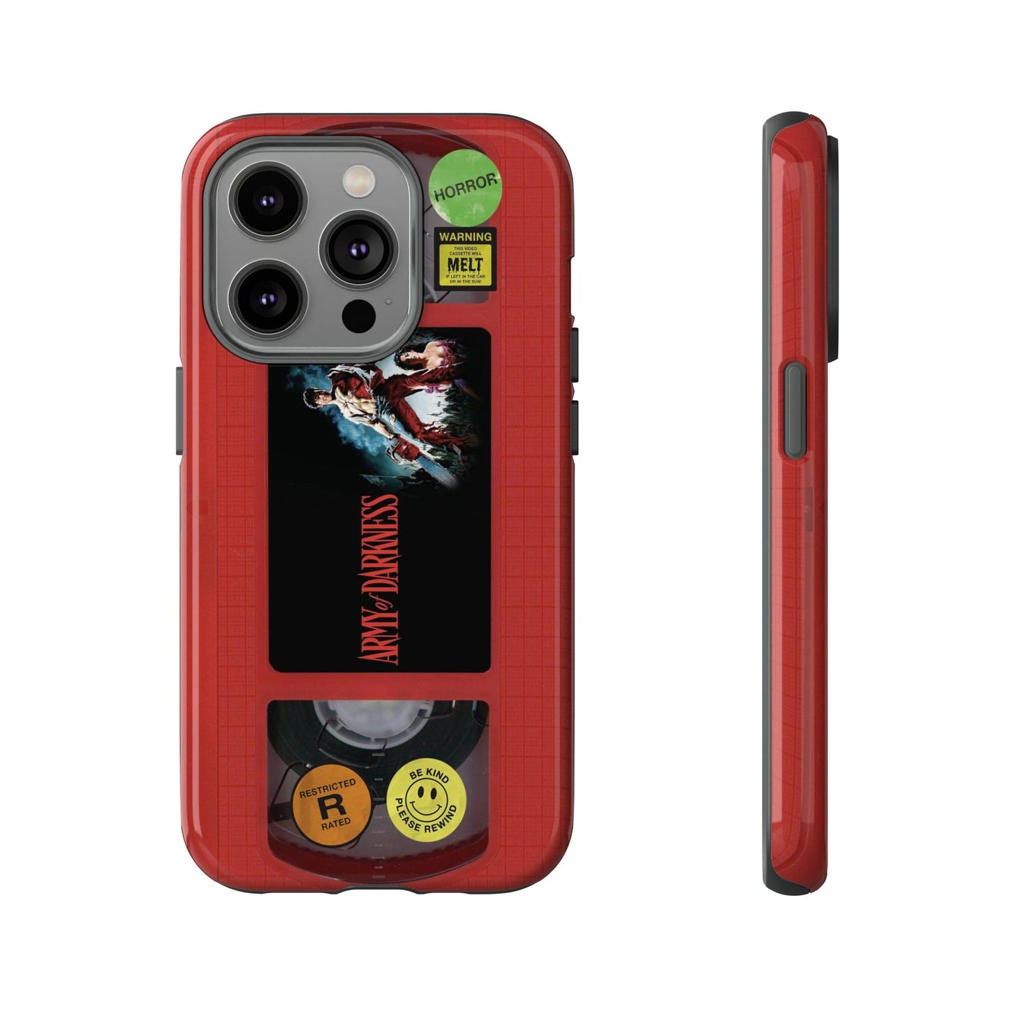 Army of Darkness Red Edition VHS Phone Case
