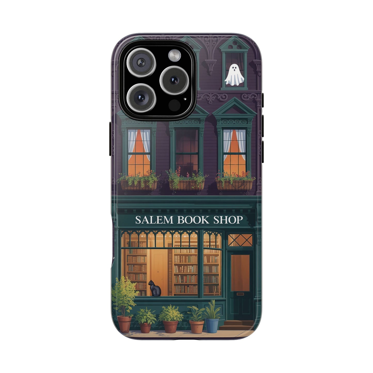 Salem Book Shop Impact Resistant Phone Case