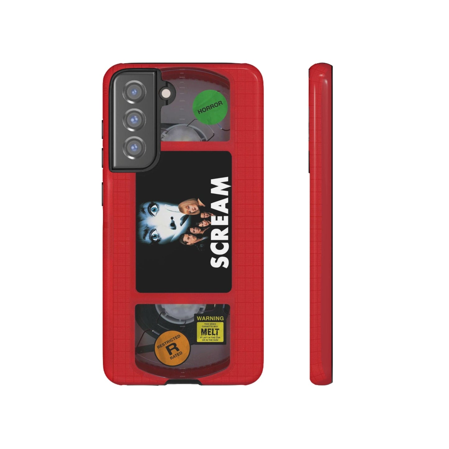 Scream Red Limited Edition Impact Resistant VHS Phone Case