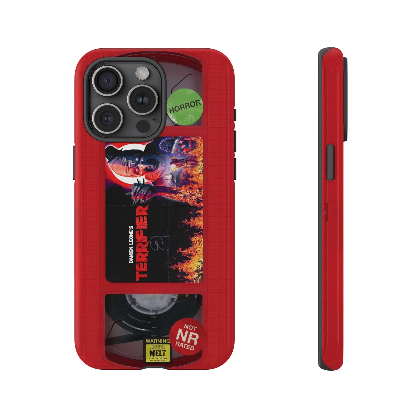 Art 2 Red Edition Impact Resistant VHS Phone Case