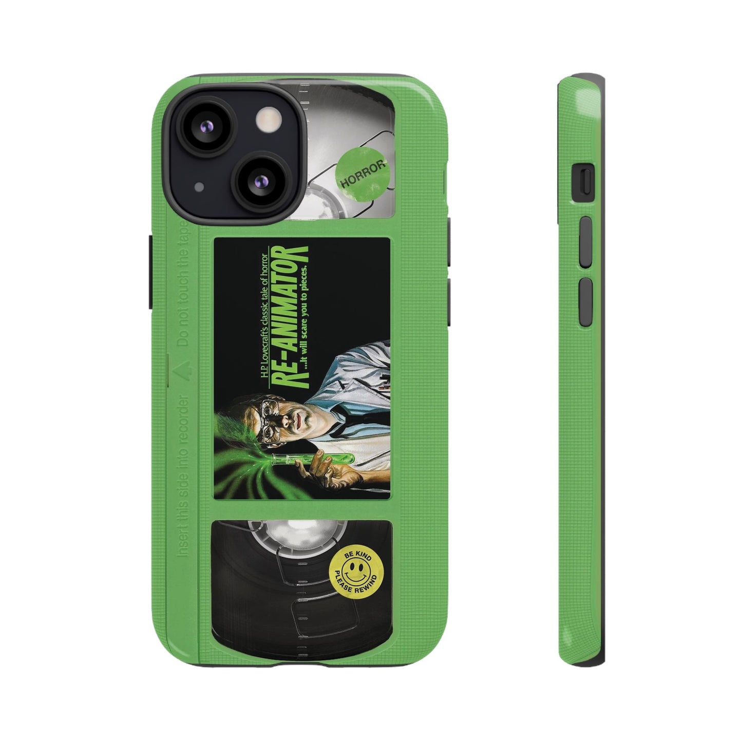 Reanimator Limited Edition Green Impact Resistant VHS Phone Case