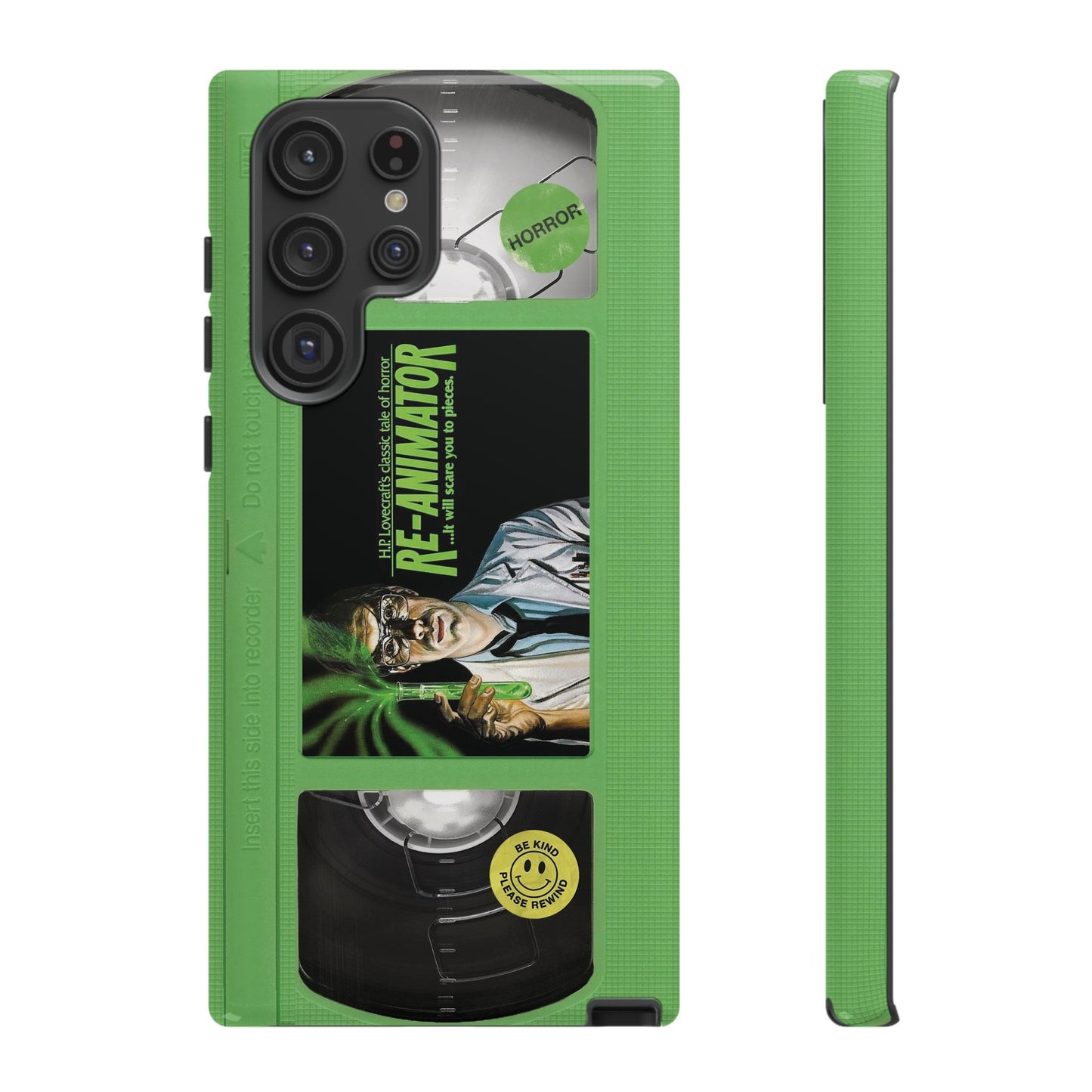 Reanimator Limited Edition Green Impact Resistant VHS Phone Case