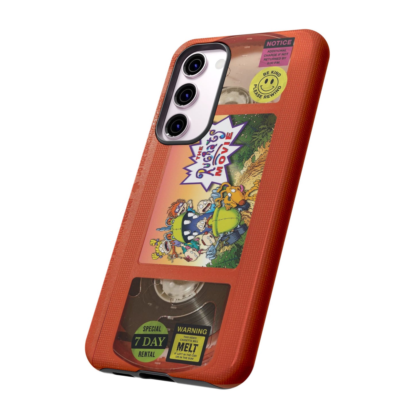 Rugrats Orange Edition VHS Phone Case