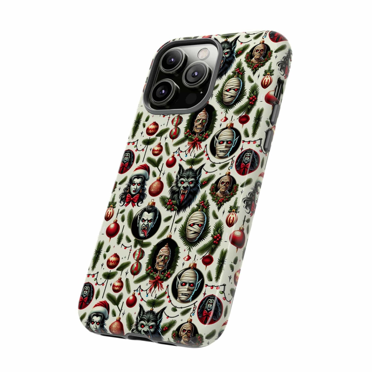 Horror Ornaments Impact Resistant Phone Case