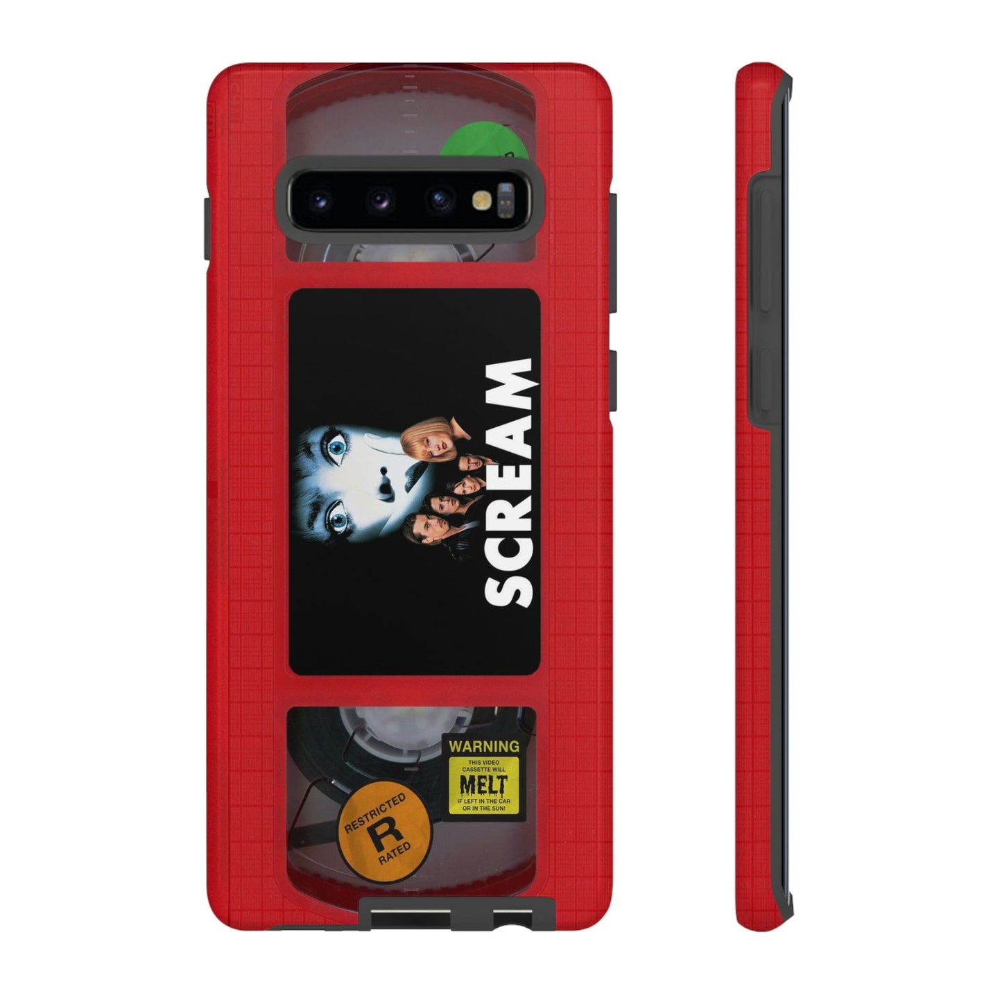 Scream Red Limited Edition Impact Resistant VHS Phone Case