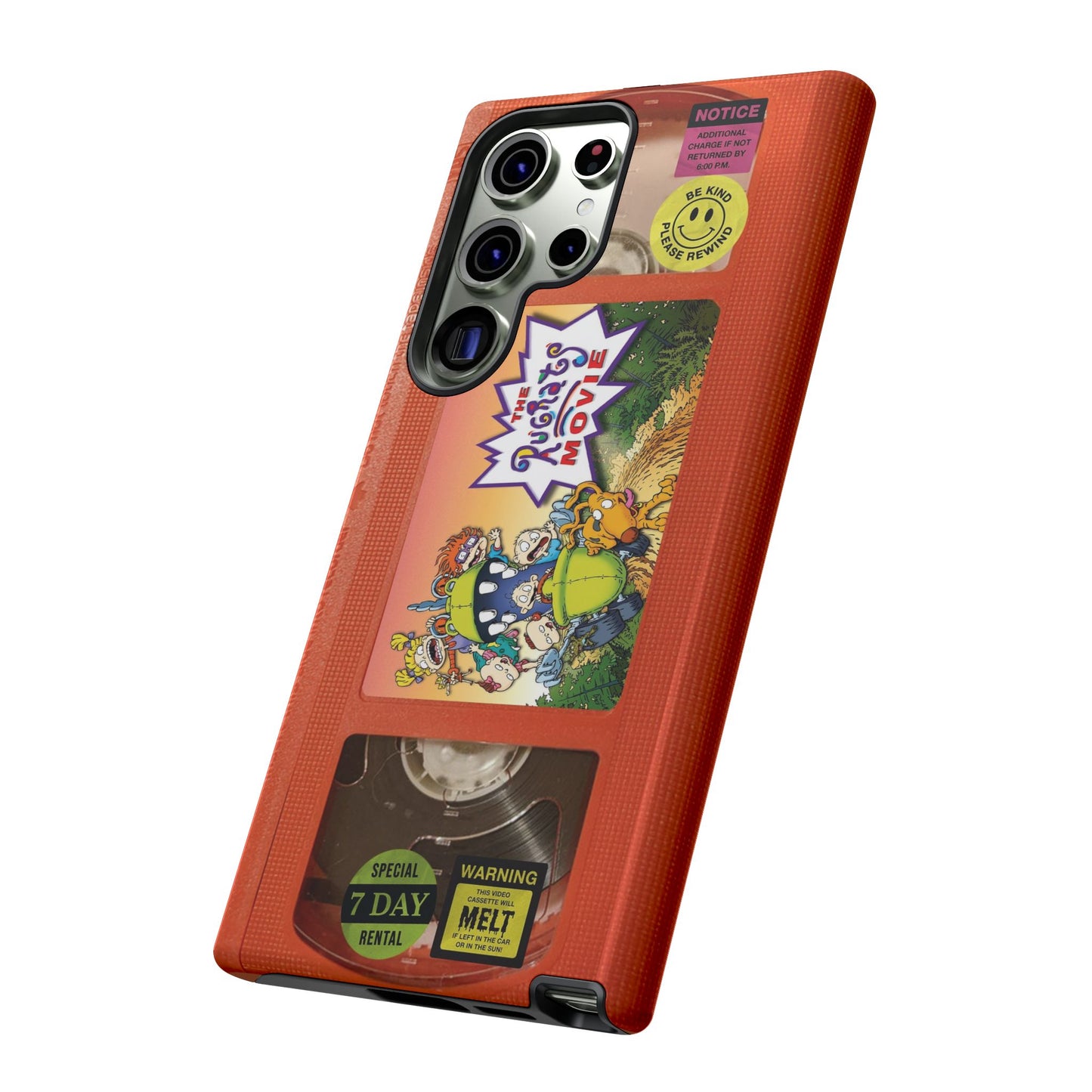 Rugrats Orange Edition VHS Phone Case