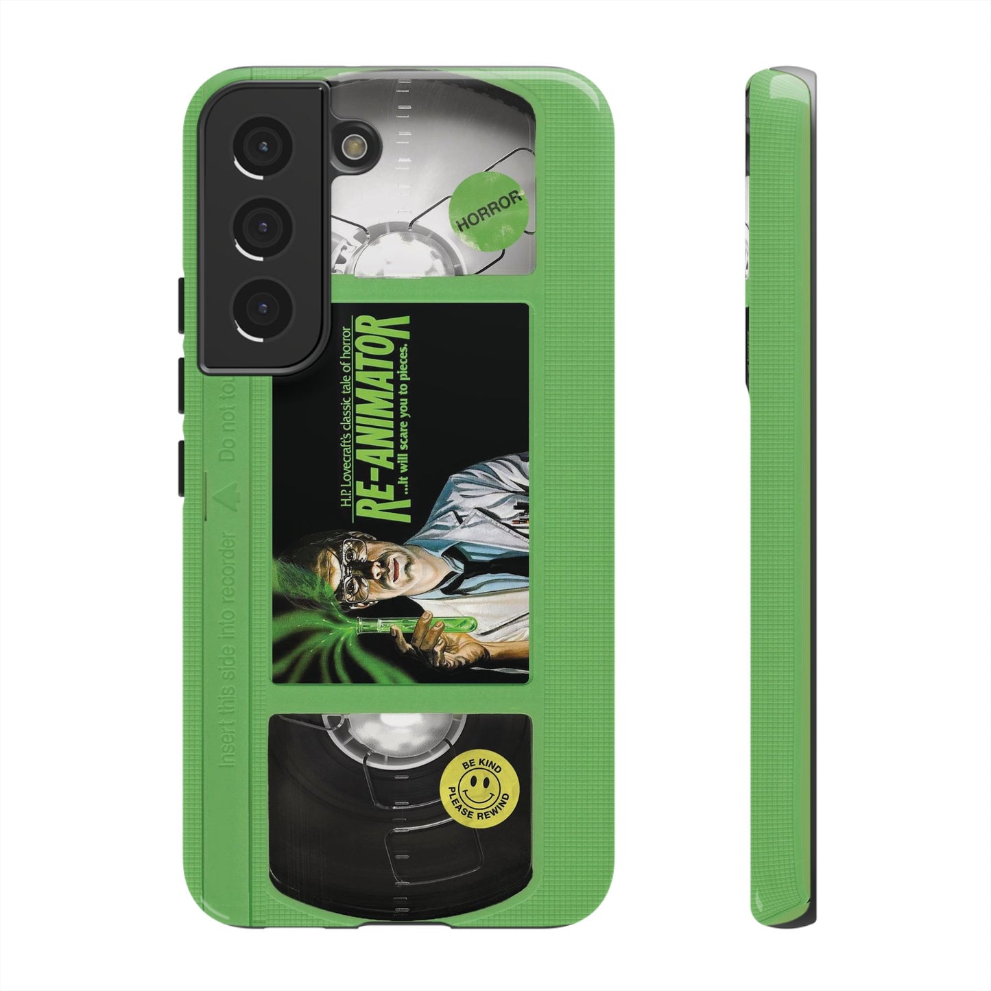 Reanimator Limited Edition Green Impact Resistant VHS Phone Case