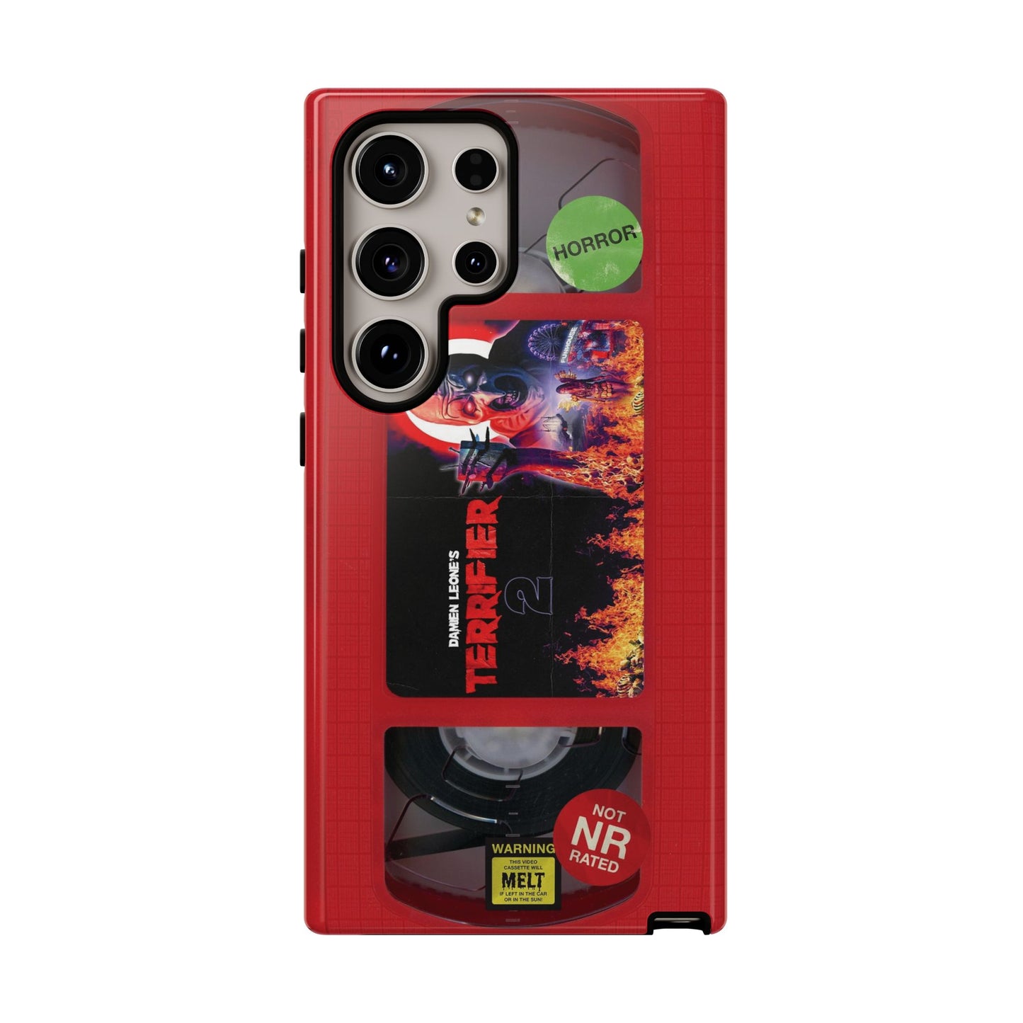 Art 2 Red Edition Impact Resistant VHS Phone Case