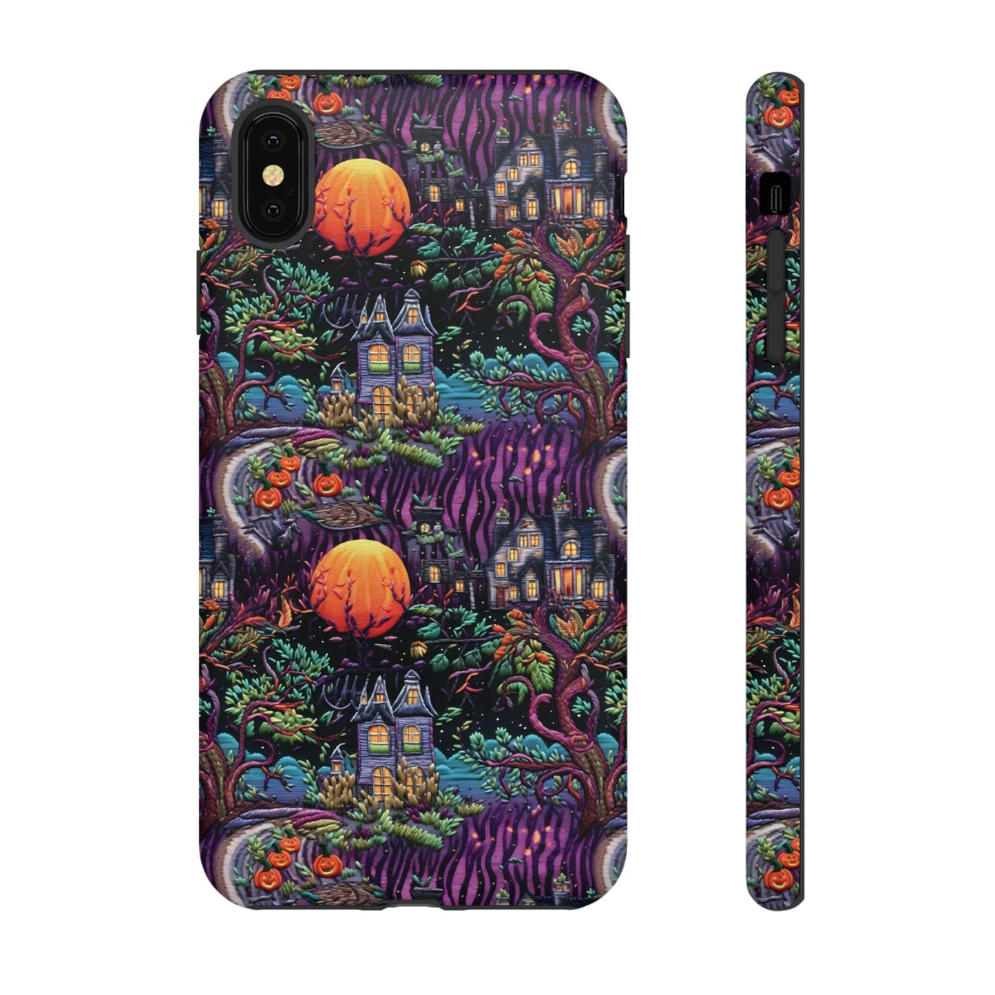 Spooky House Impact Resistant Phone Case