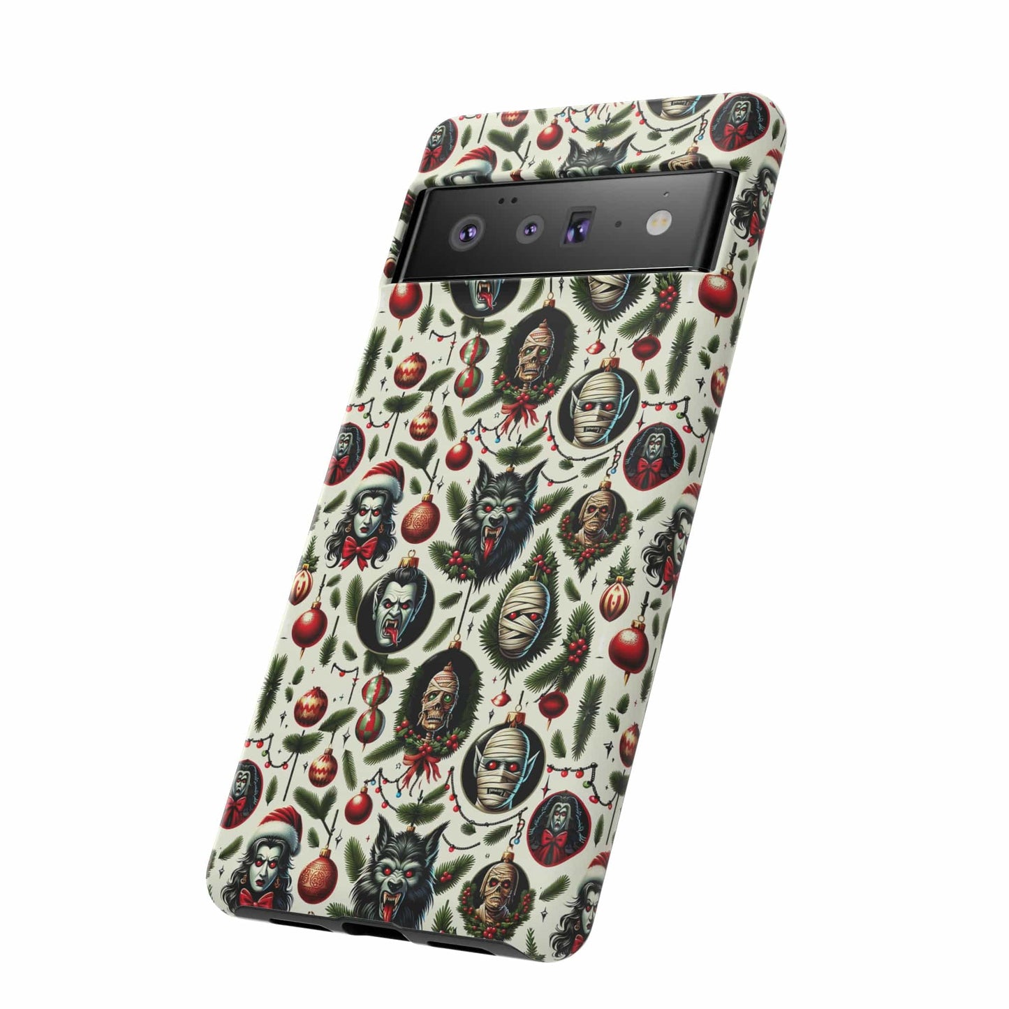 Horror Ornaments Impact Resistant Phone Case