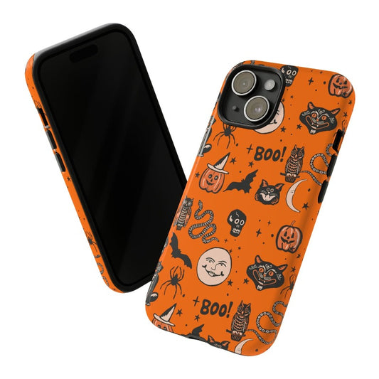Vintage Halloween Impact Resistant Phone Case