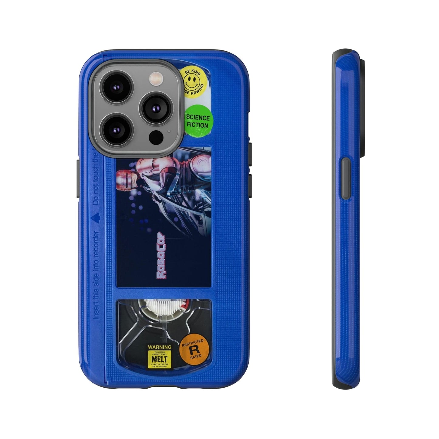 Robo cop Blue Edition VHS Phone Case