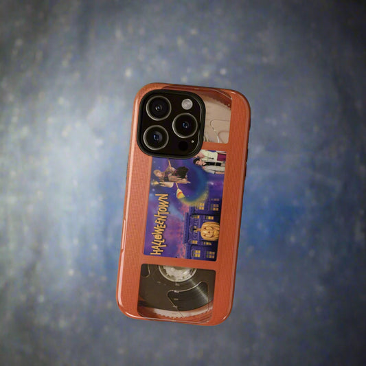 Halloween Town Orange Impact Resistant Phone Case