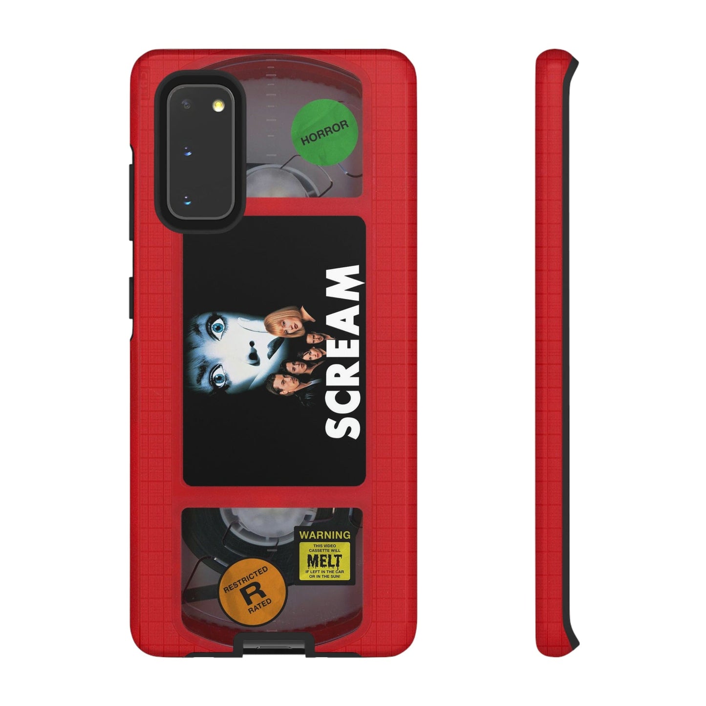 Scream Red Limited Edition Impact Resistant VHS Phone Case