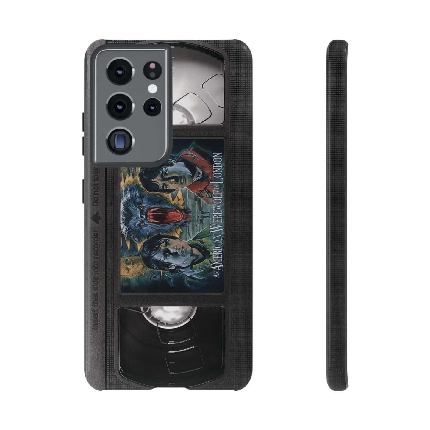 Am Werewolf Impact Resistant VHS Phone Case