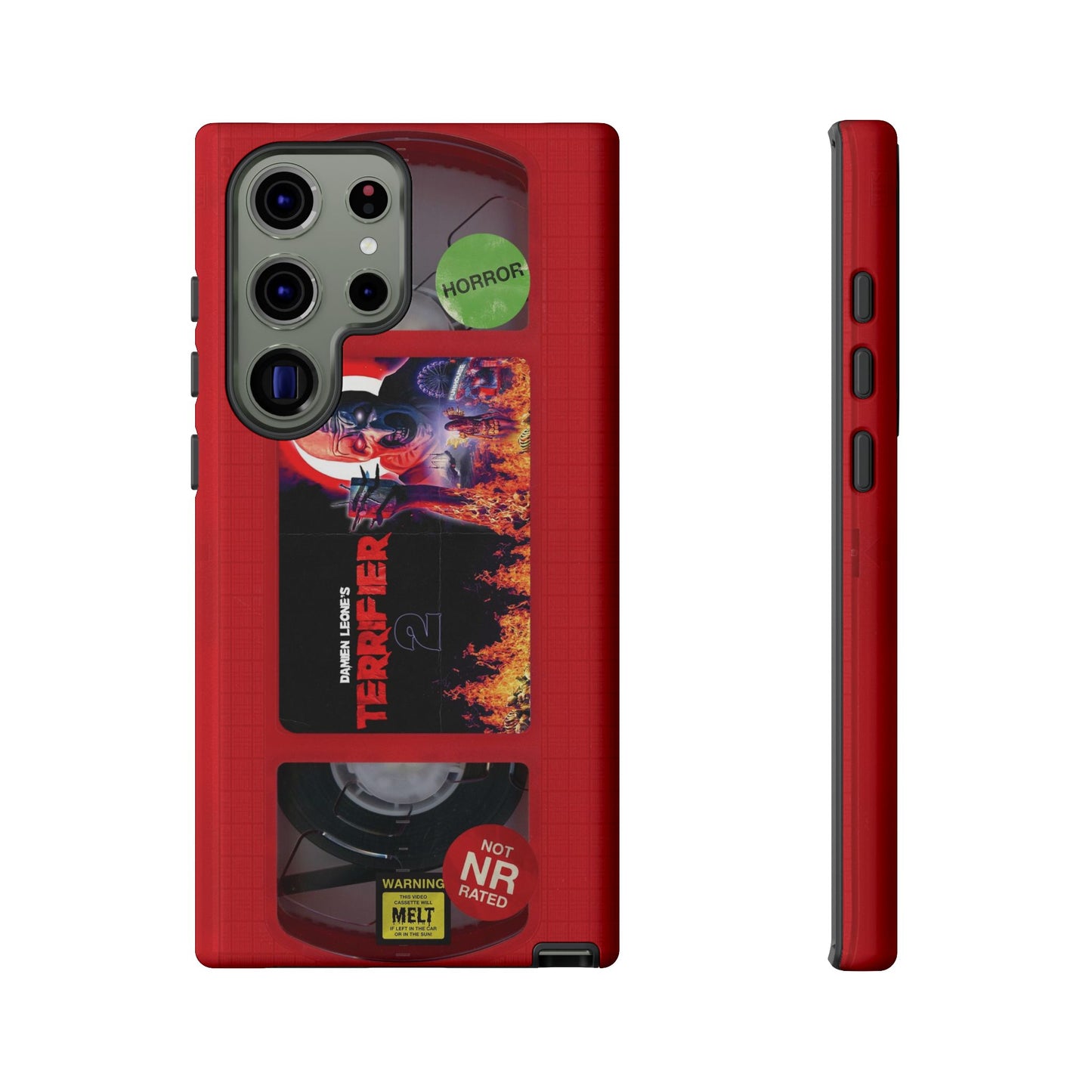 Art 2 Red Edition Impact Resistant VHS Phone Case