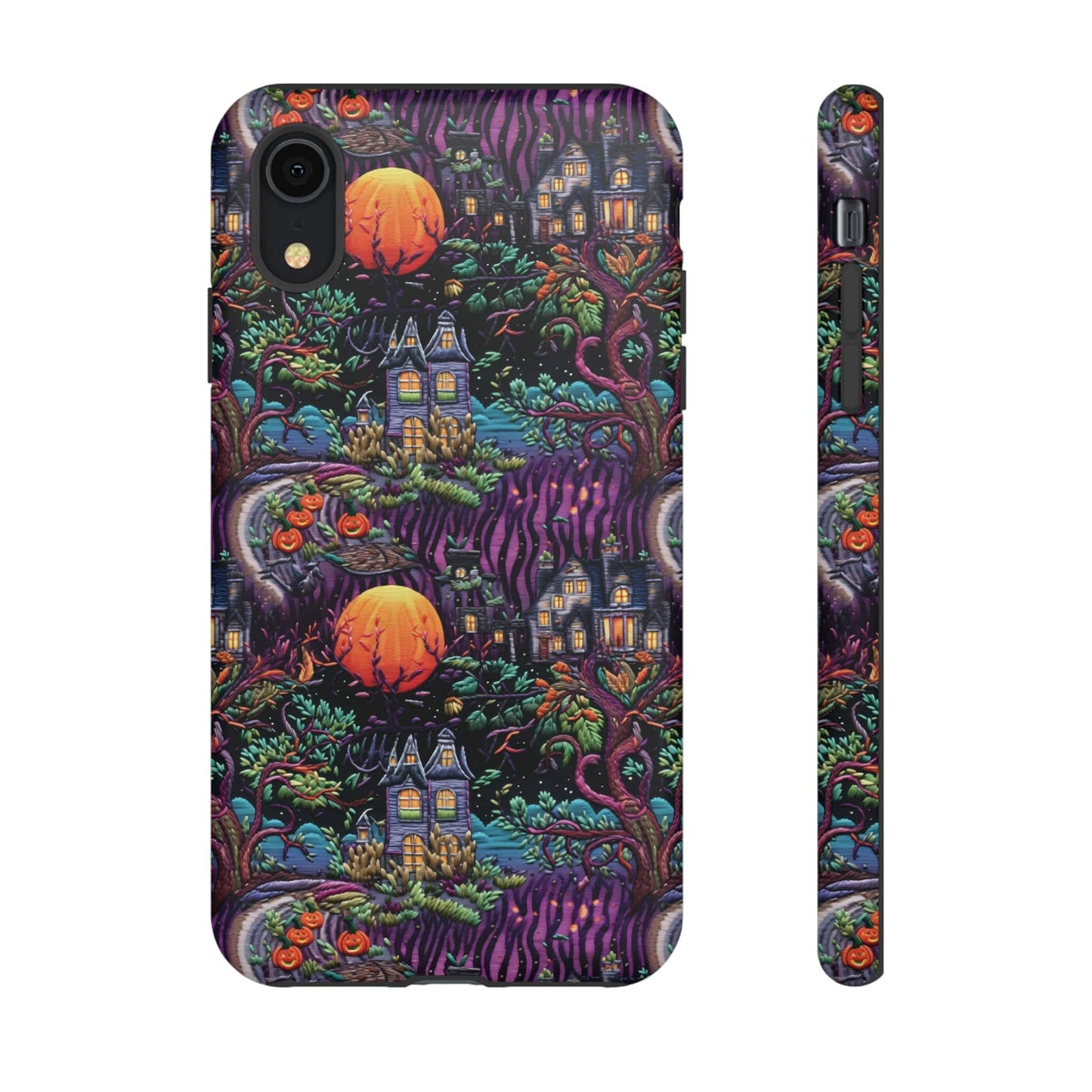 Spooky House Impact Resistant Phone Case