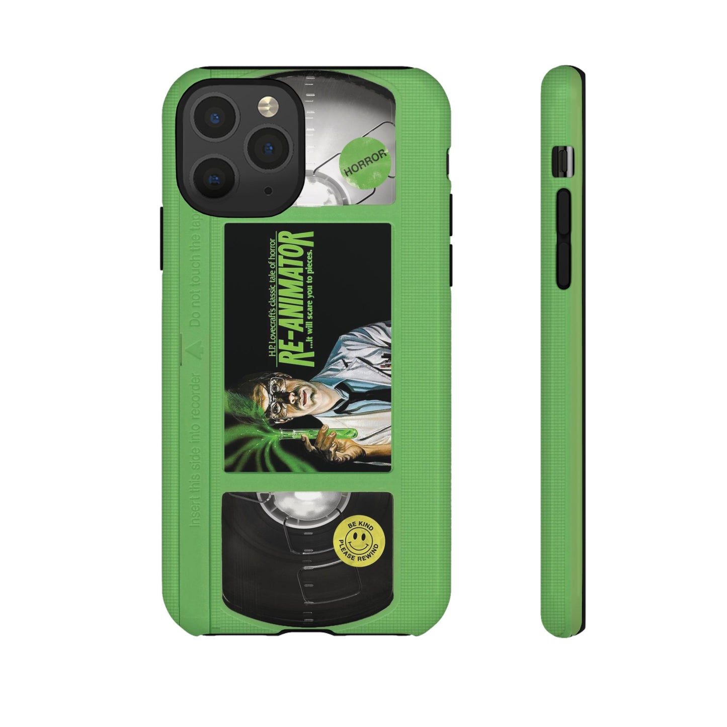 Reanimator Limited Edition Green Impact Resistant VHS Phone Case