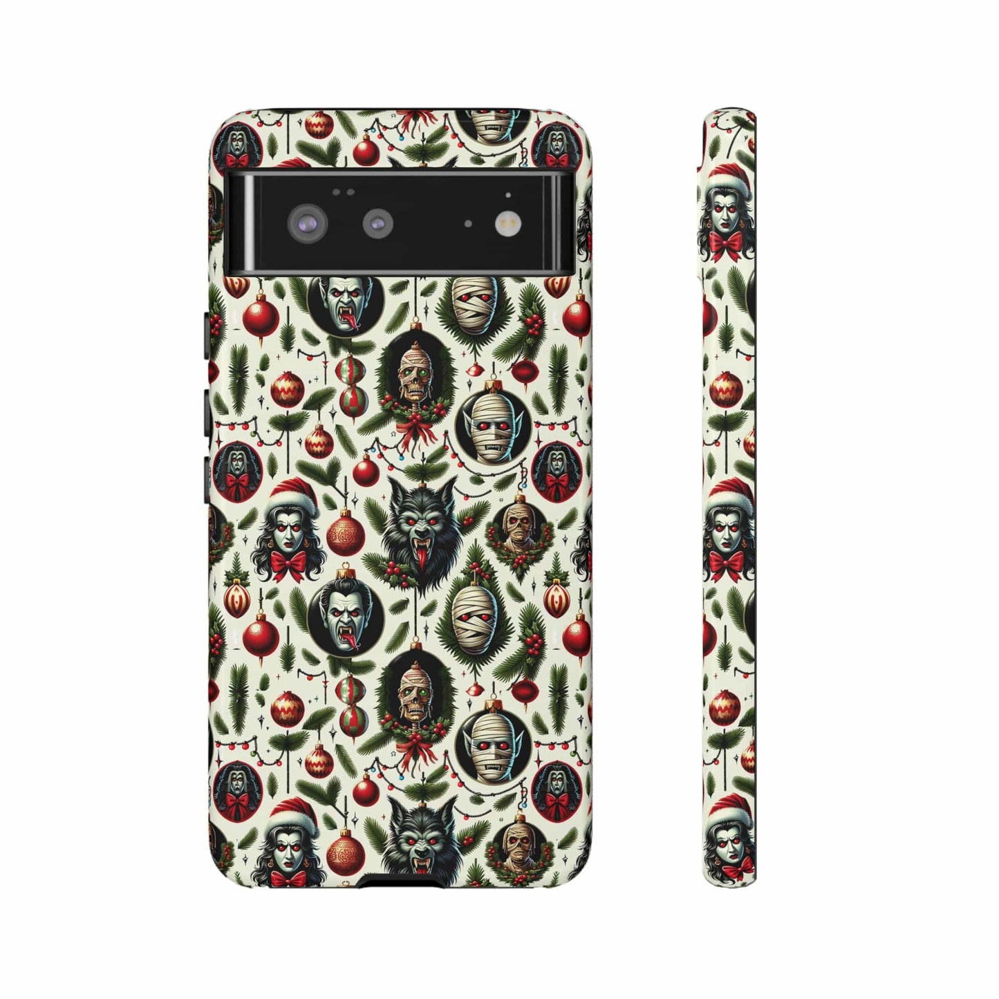 Horror Ornaments Impact Resistant Phone Case