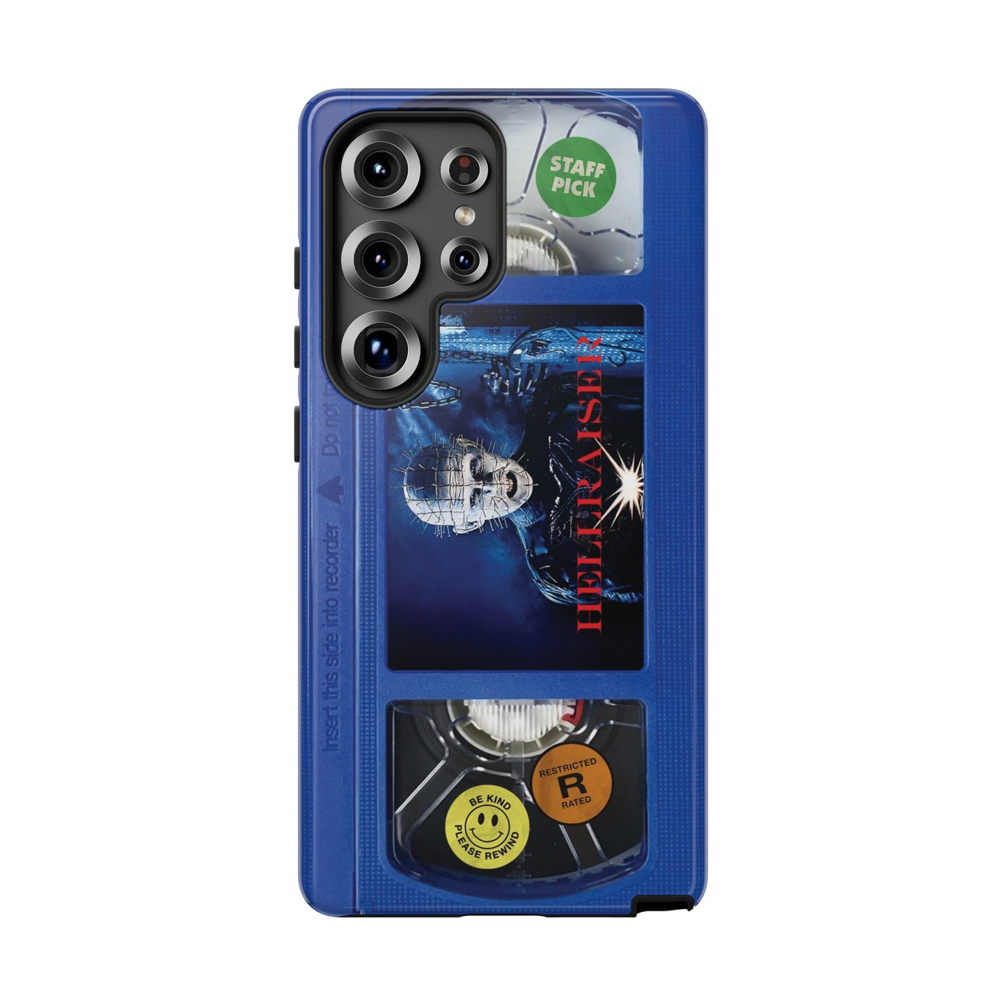 Hellraiser Blue Limited Edition Impact Resistant VHS Phone Case