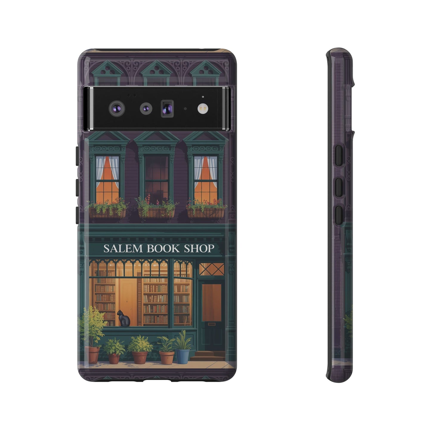Salem Book Shop Impact Resistant Phone Case