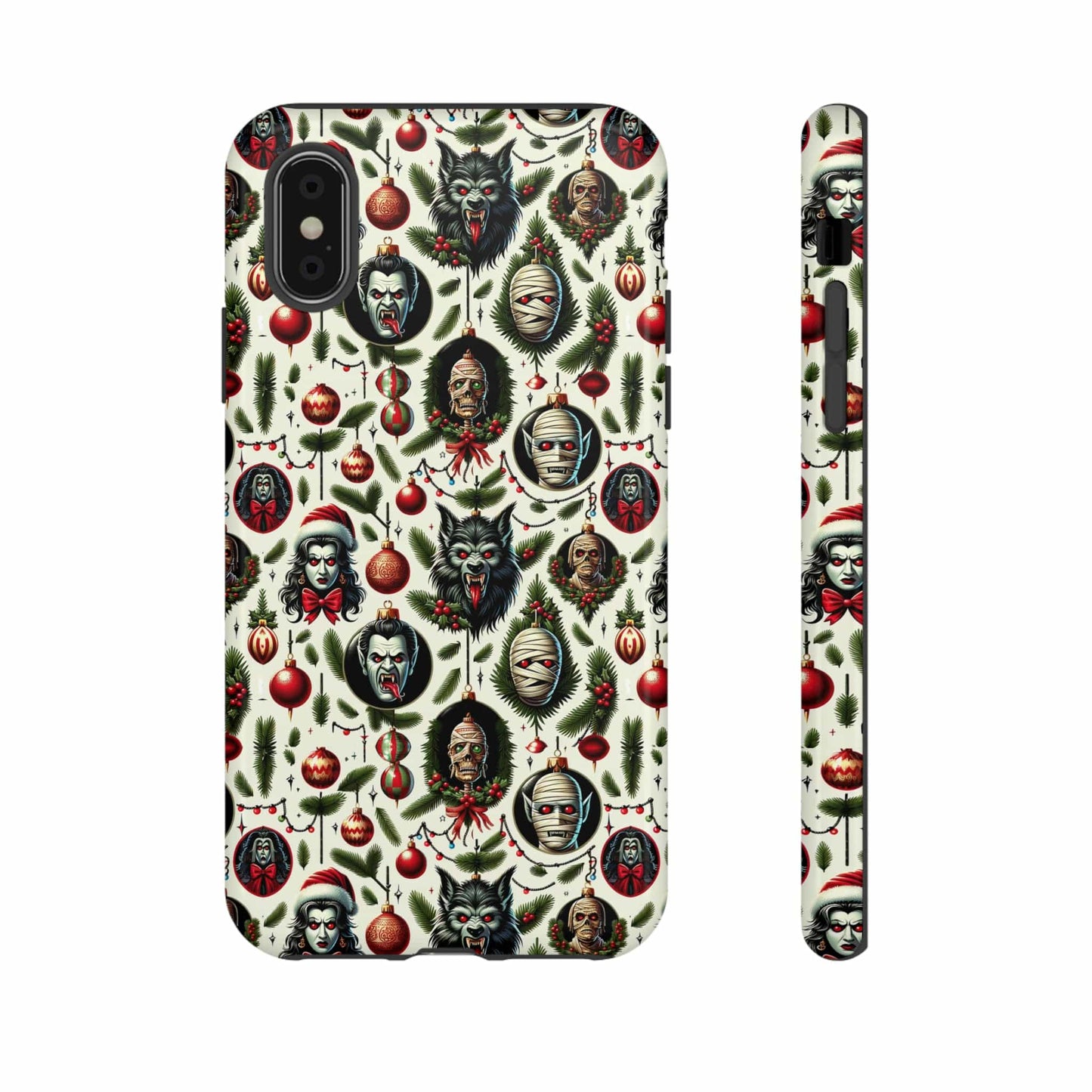Horror Ornaments Impact Resistant Phone Case