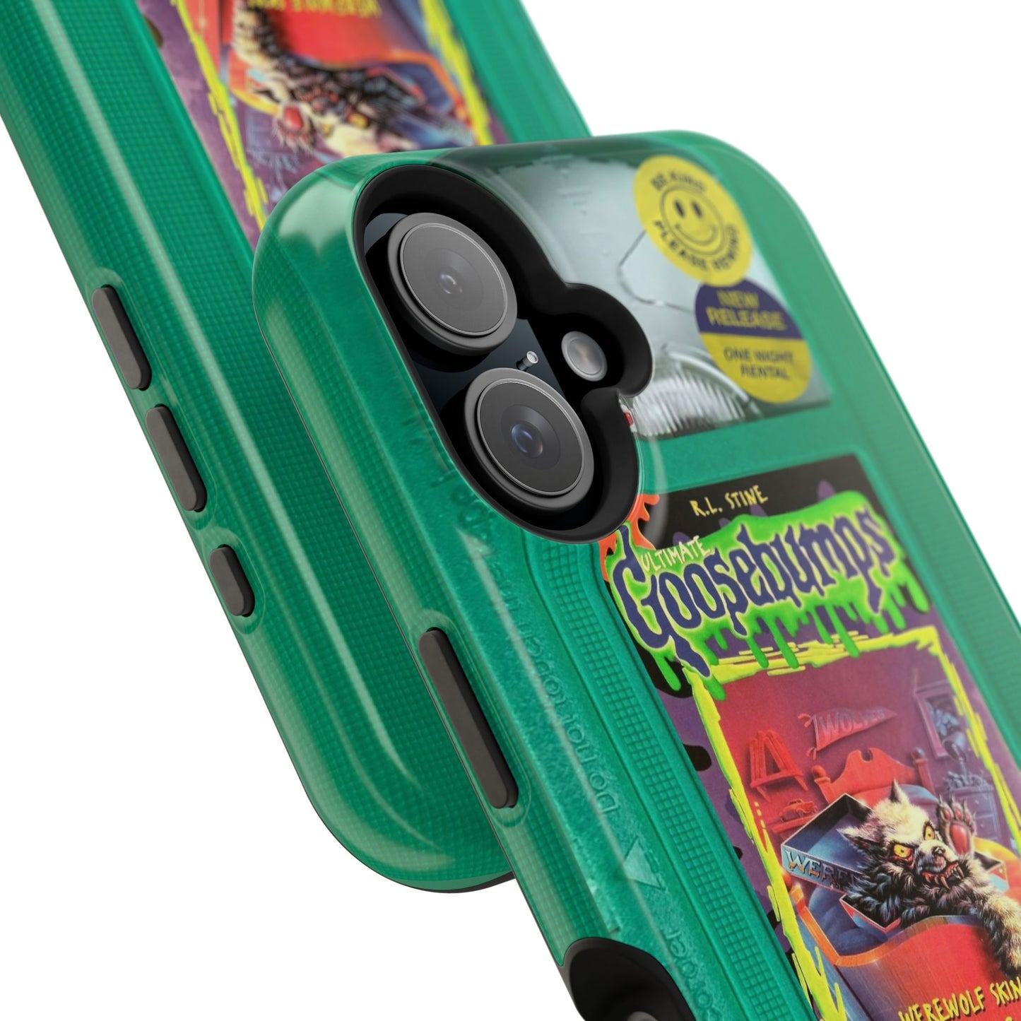 Green Goosebumps MagSafe VHS Phone Case