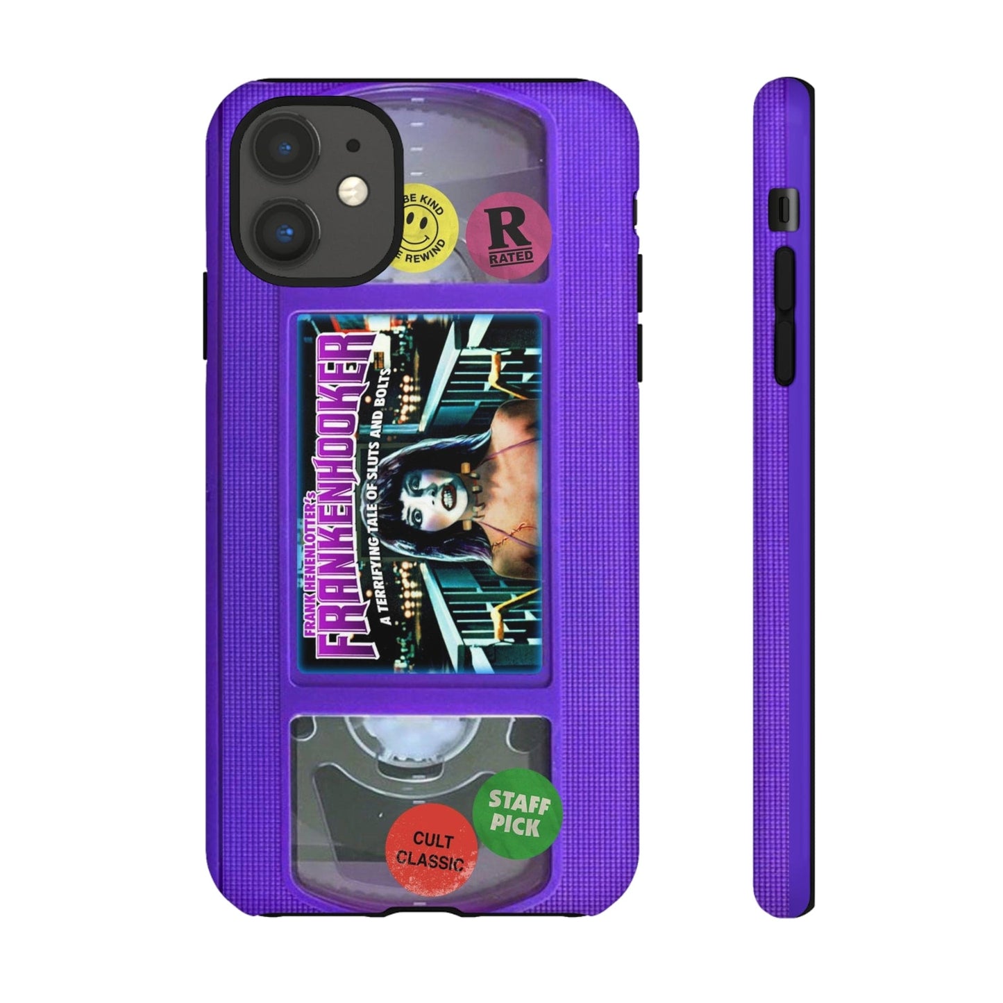 Frankenhooker Purple Edition Impact Resistant VHS Phone Case