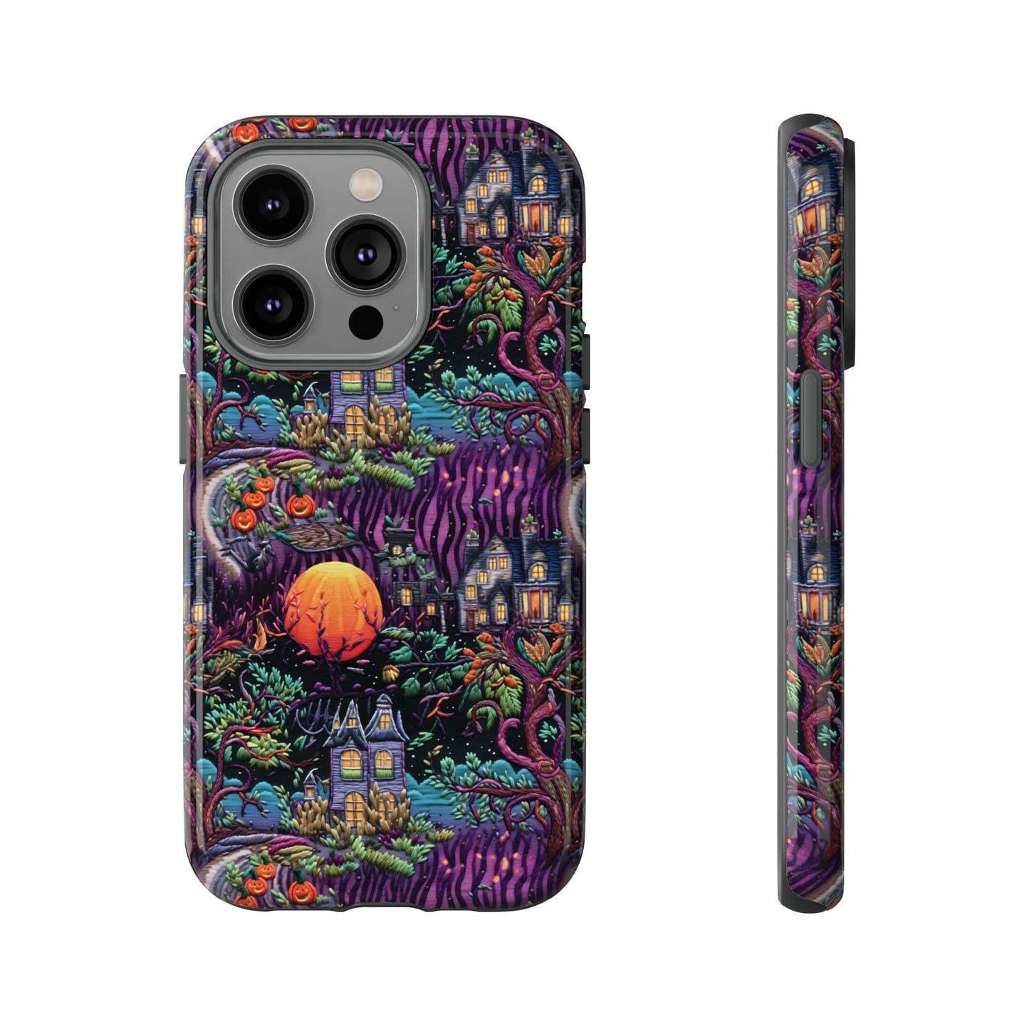 Spooky House Impact Resistant Phone Case