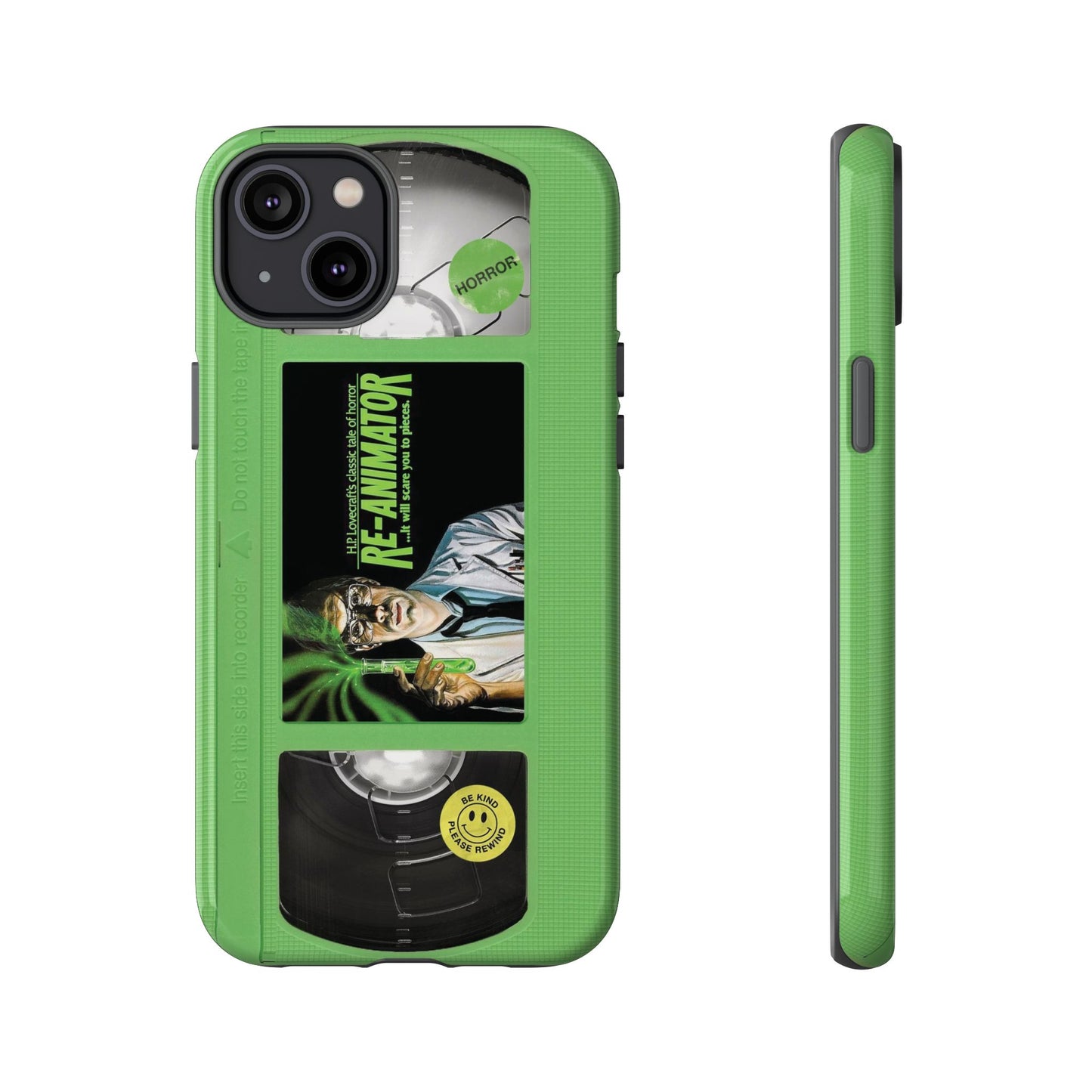 Reanimator Limited Edition Green Impact Resistant VHS Phone Case