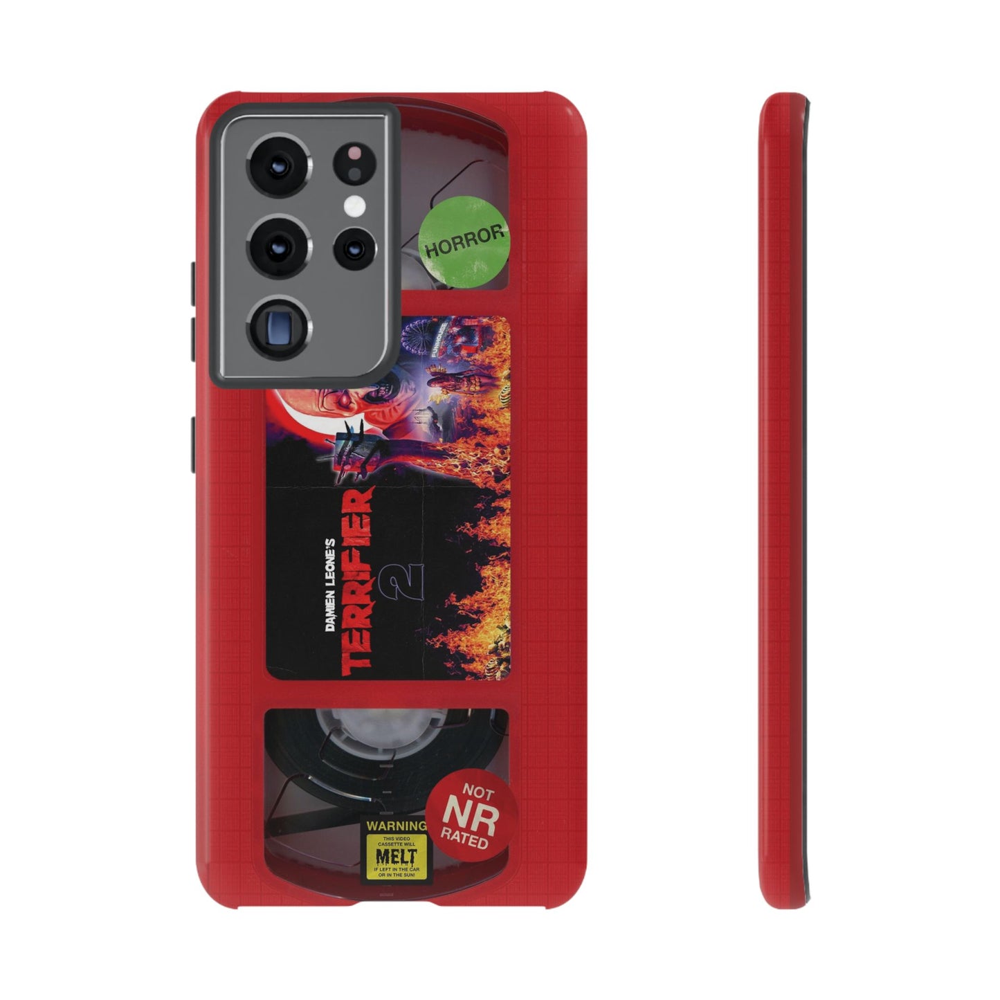 Art 2 Red Edition Impact Resistant VHS Phone Case