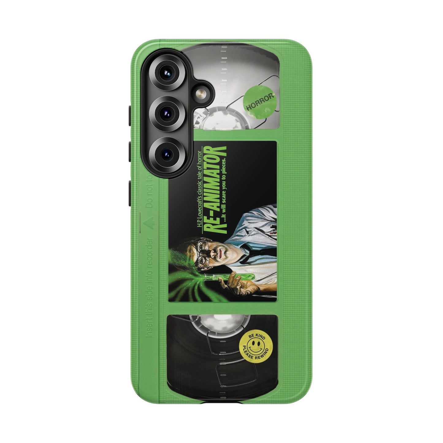 Reanimator Limited Edition Green Impact Resistant VHS Phone Case