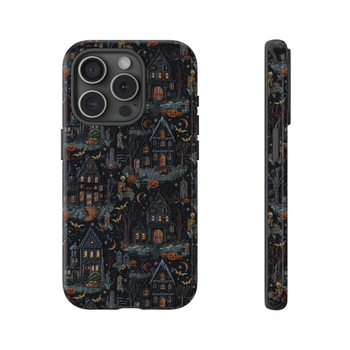 Spooky Street Impact Resistant Phone Case