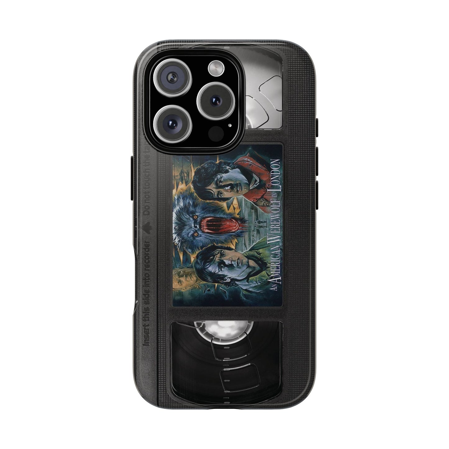 Am Werewolf Impact Resistant VHS Phone Case