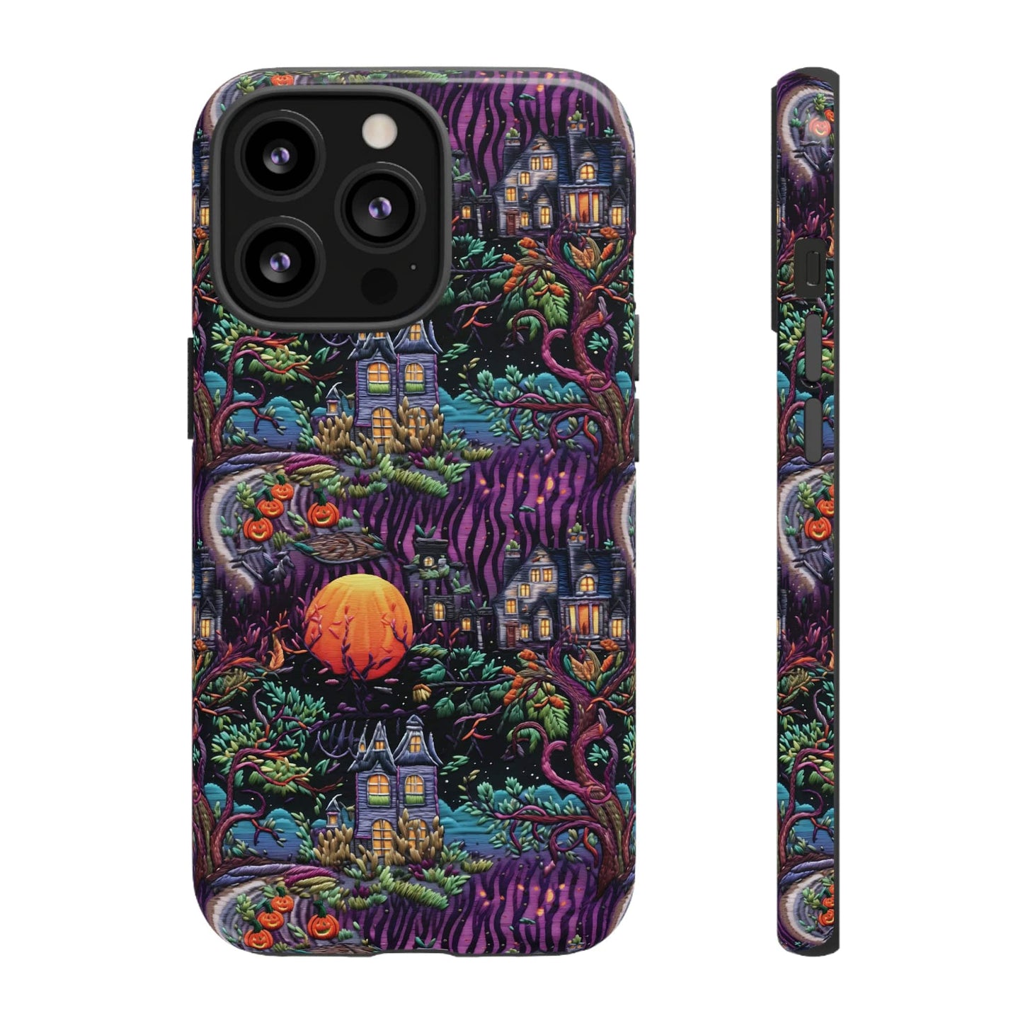 Spooky House Impact Resistant Phone Case