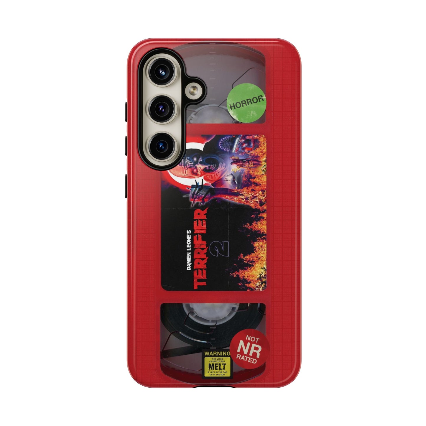 Art 2 Red Edition Impact Resistant VHS Phone Case