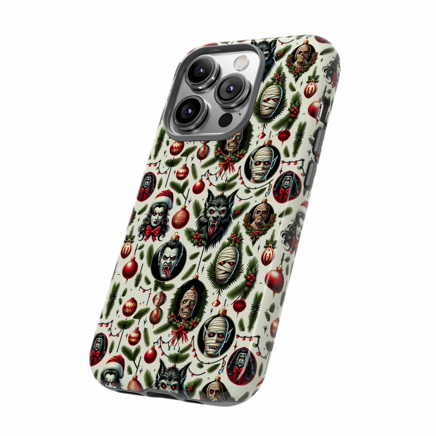 Horror Ornaments Impact Resistant Phone Case