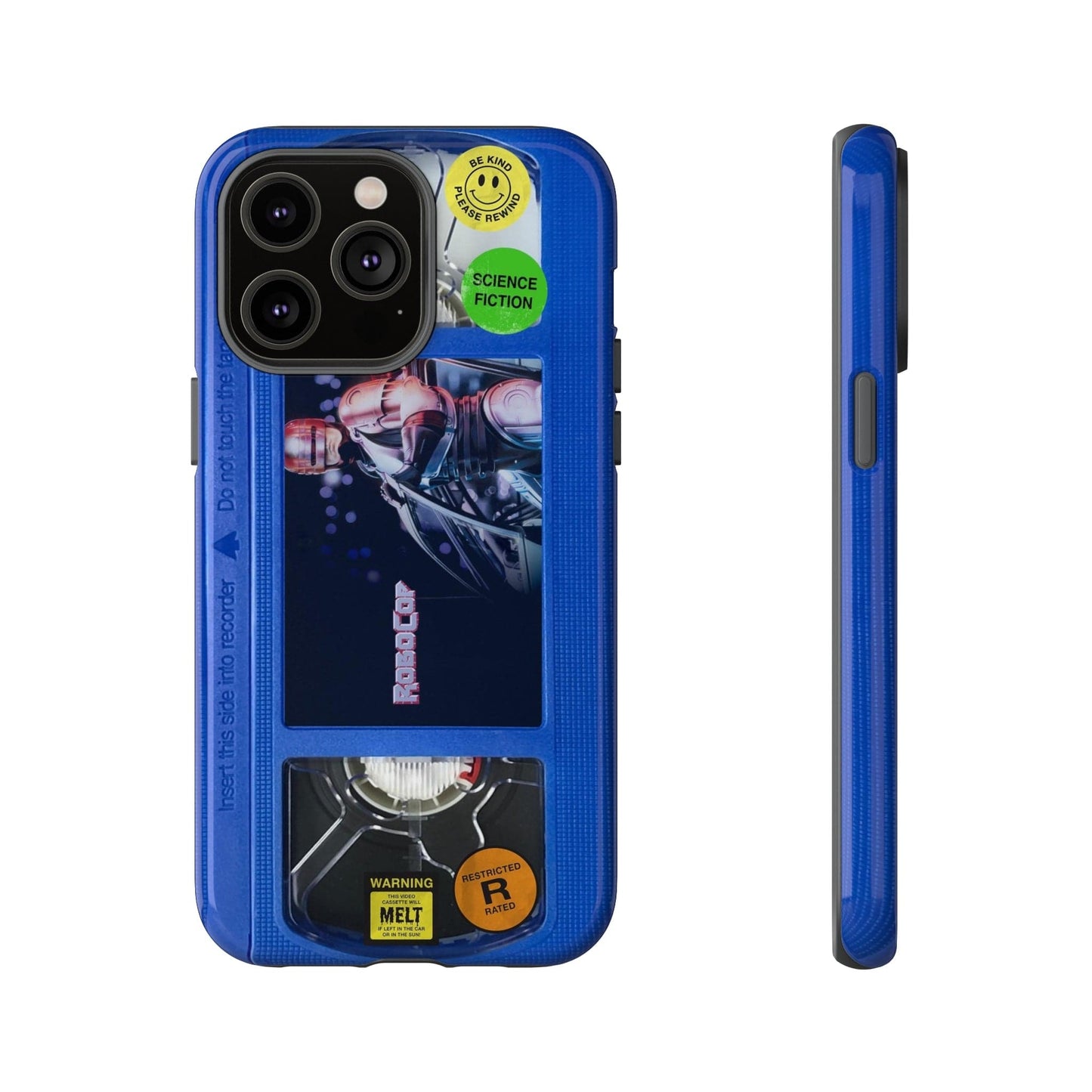 Robo cop Blue Edition VHS Phone Case